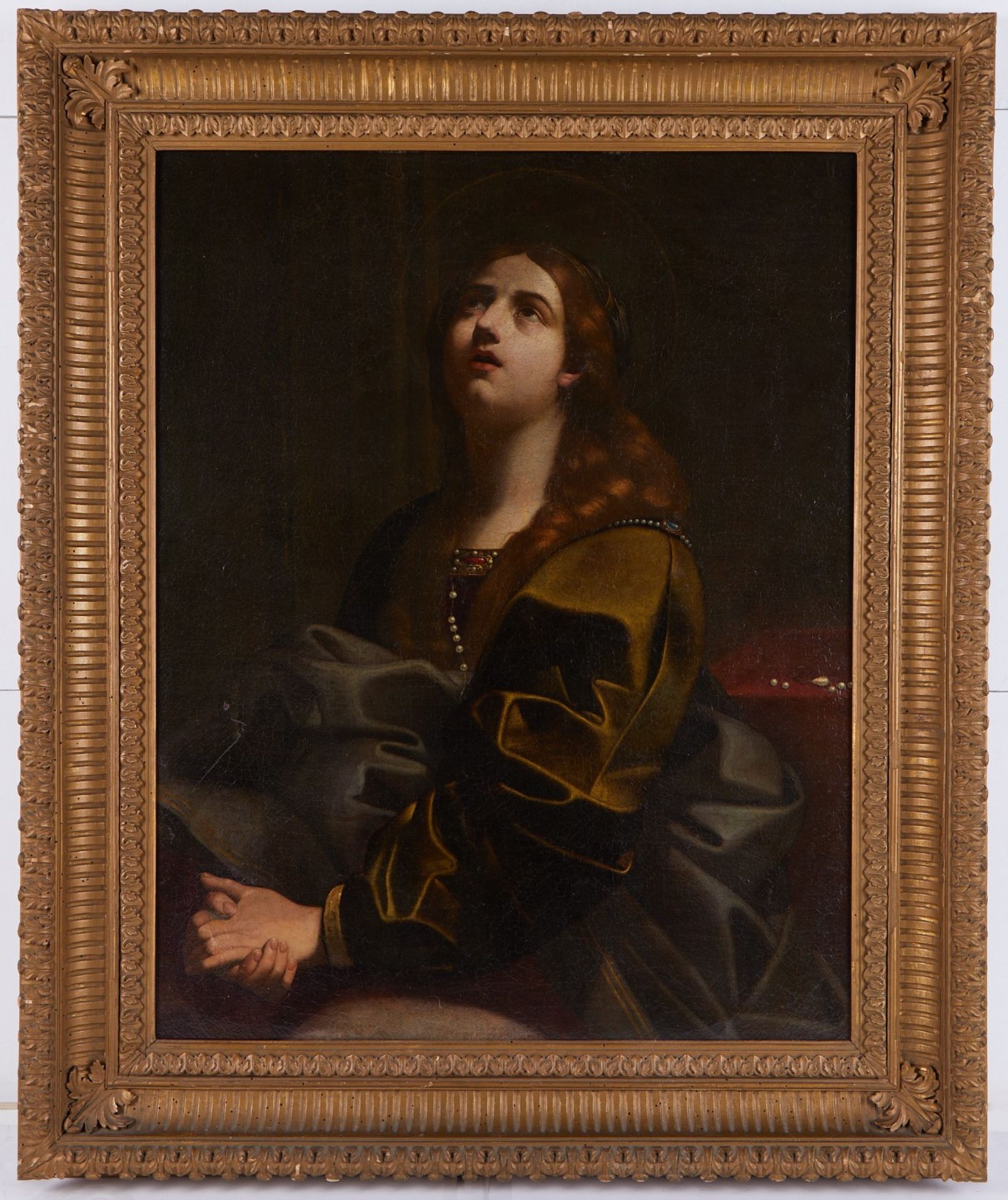 Old Master Painting Woman Attrib. Carlo Dolci