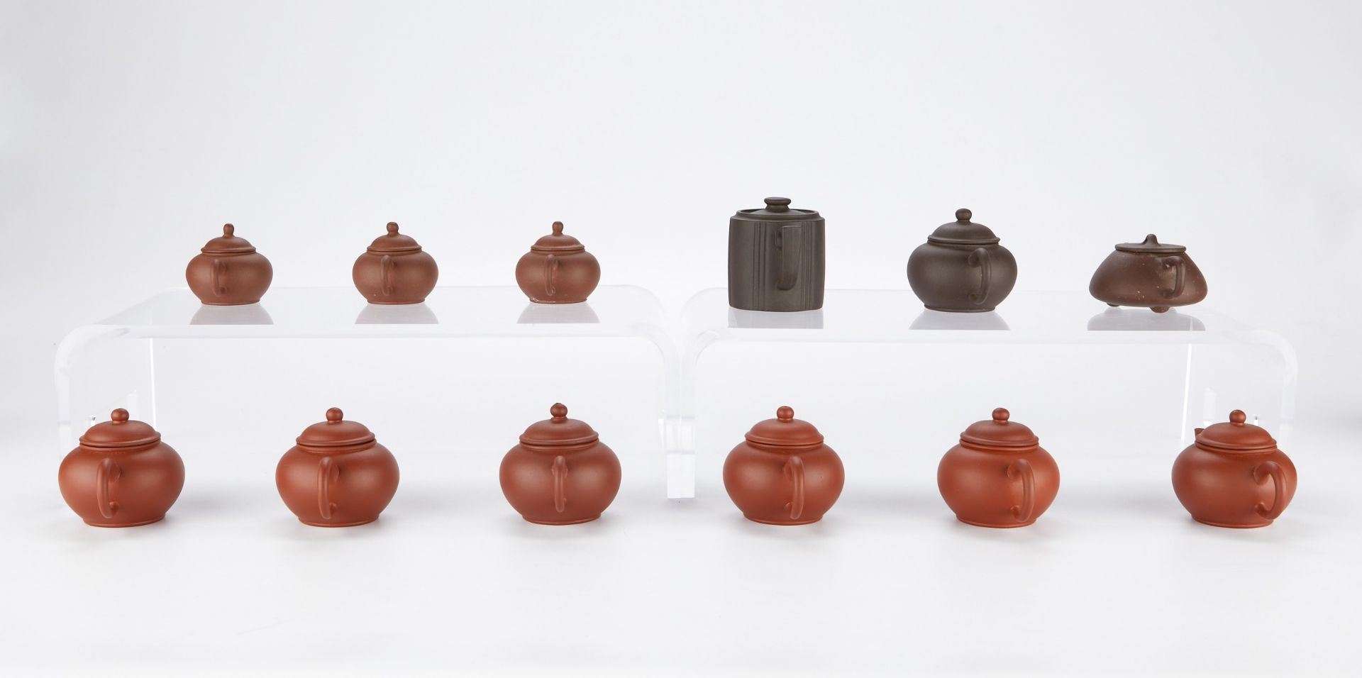 Grp: 29 Chinese Yixing Teapots and Cups - Bild 4 aus 31