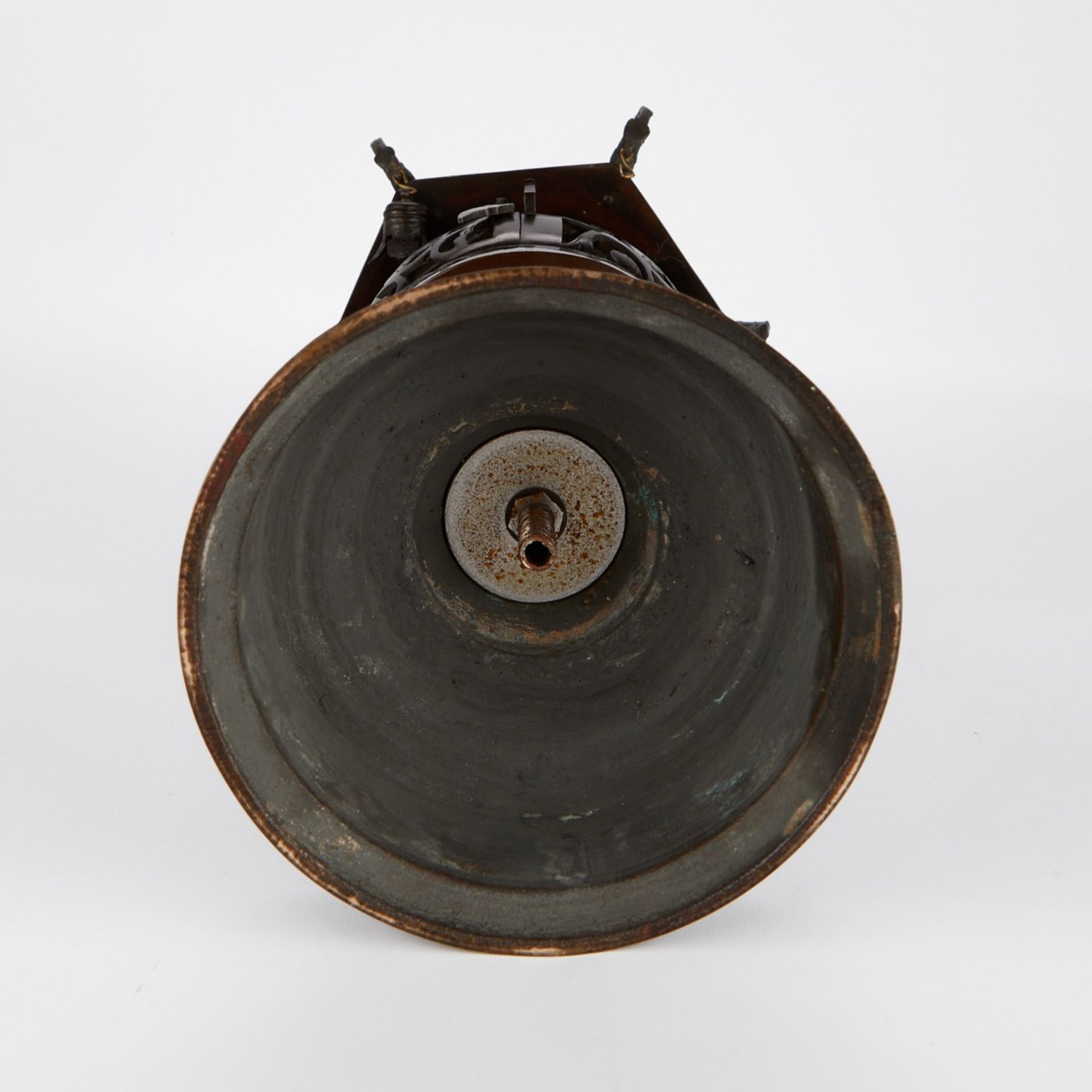 Japanese Bronze Lantern w/ Bronze Censer - Bild 12 aus 21