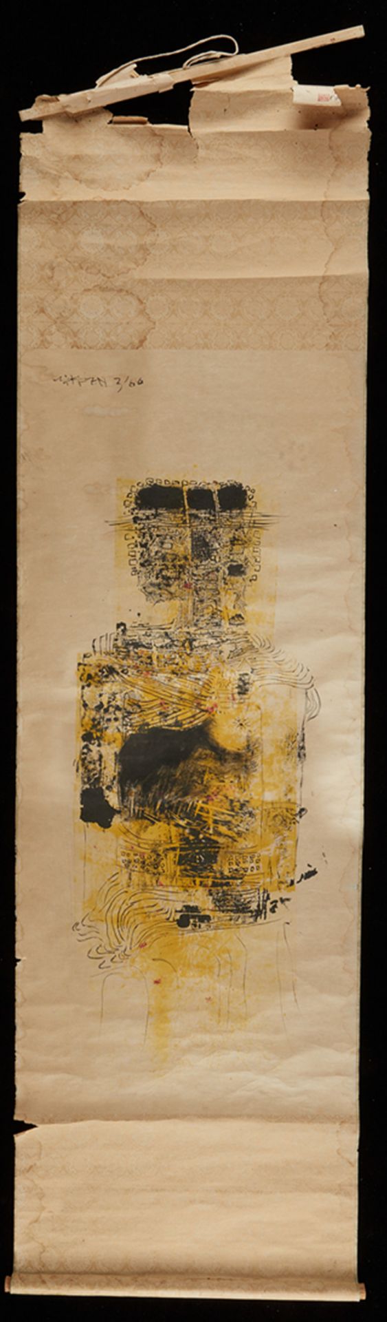 Grp: 6 Chinese Paintings Hanging Scrolls - Bild 10 aus 33