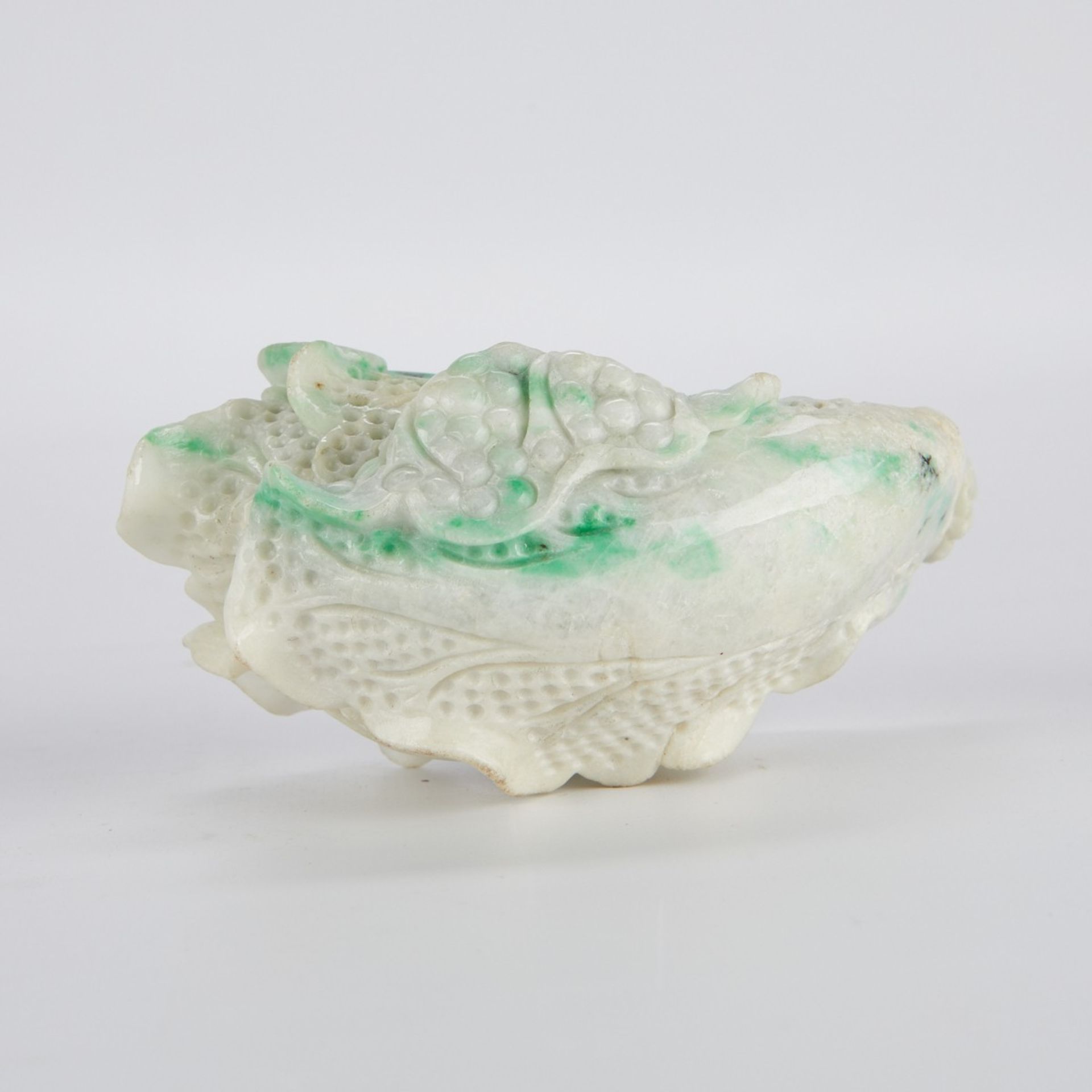 Grp 2: Fine Chinese Carved Jade Cabbages - Bild 10 aus 11