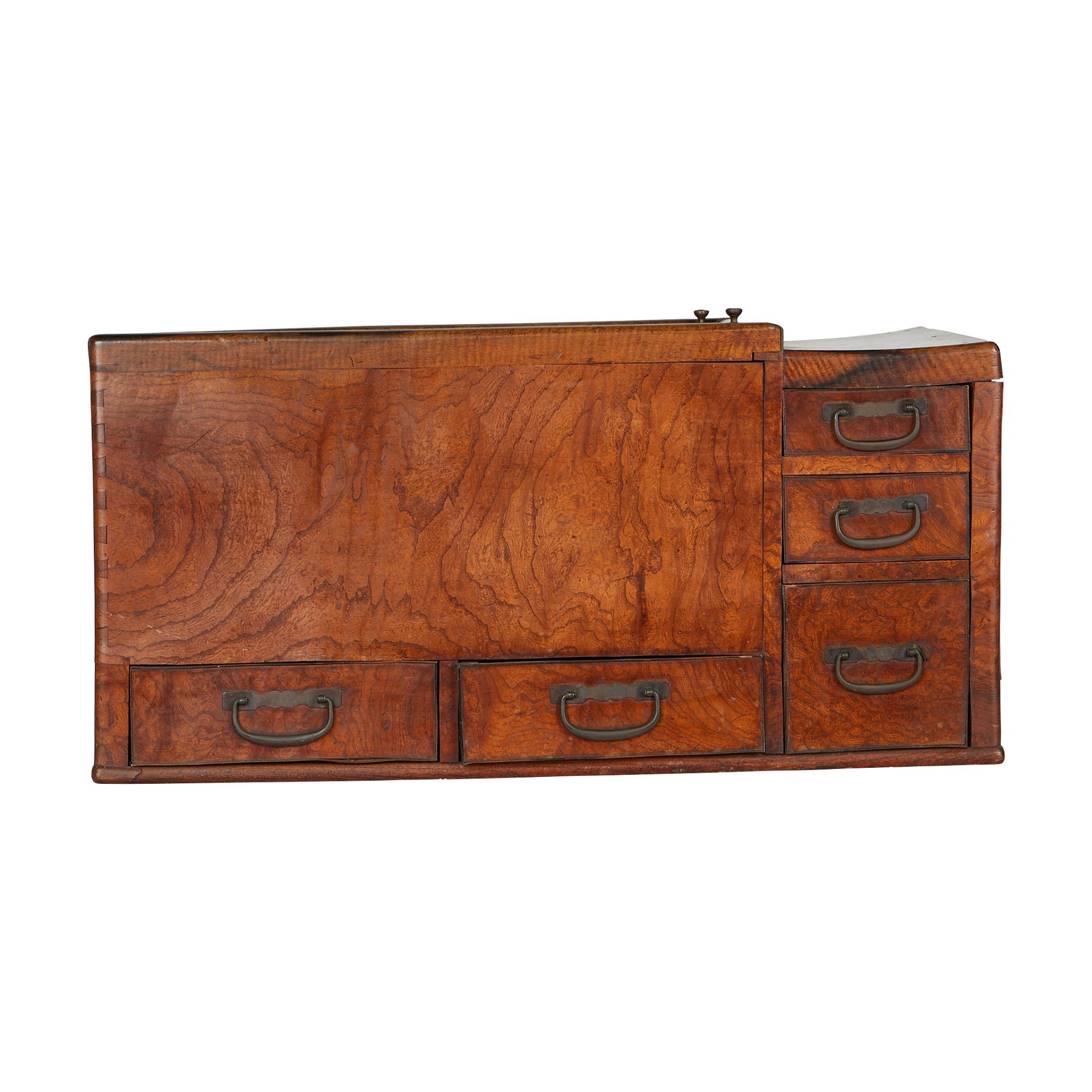 Japanese Wooden Hibachi Cabinet