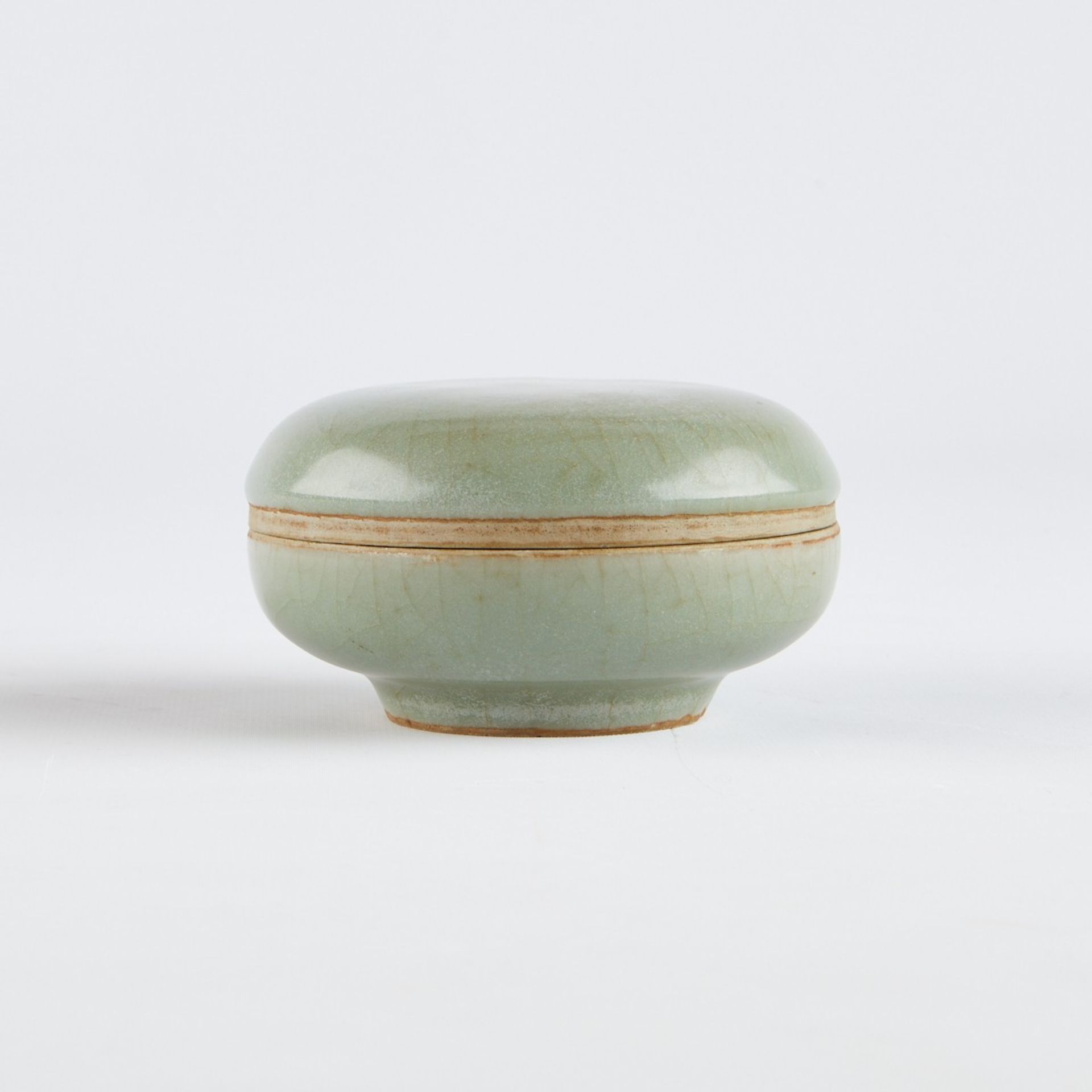 Chinese Celadon Paste Box - Bild 3 aus 8