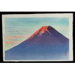 Hasui Kawase "Akayuku Fuji" Shin-hanga Print