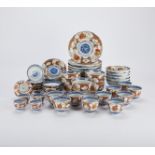 Lrg Matching Set of Japanese Imari Porcelain