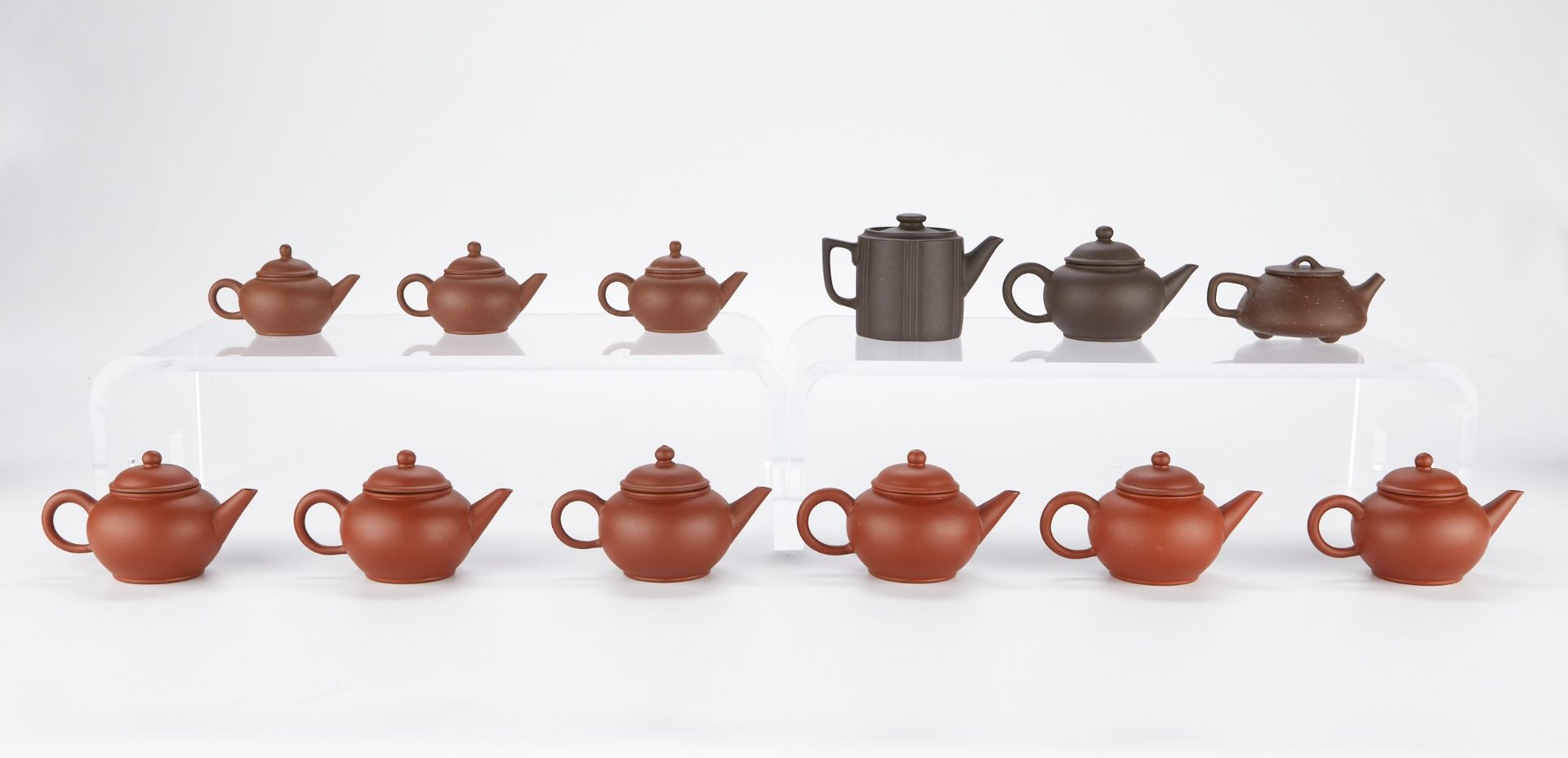 Grp: 29 Chinese Yixing Teapots and Cups - Bild 5 aus 31