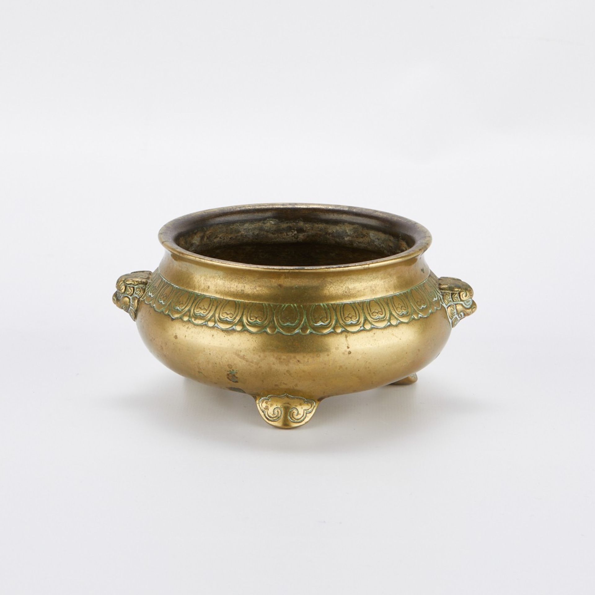 Chinese Bronze Tripod Censer w/ Xuande Mark