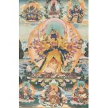 Tibetan Thangka 20th c.