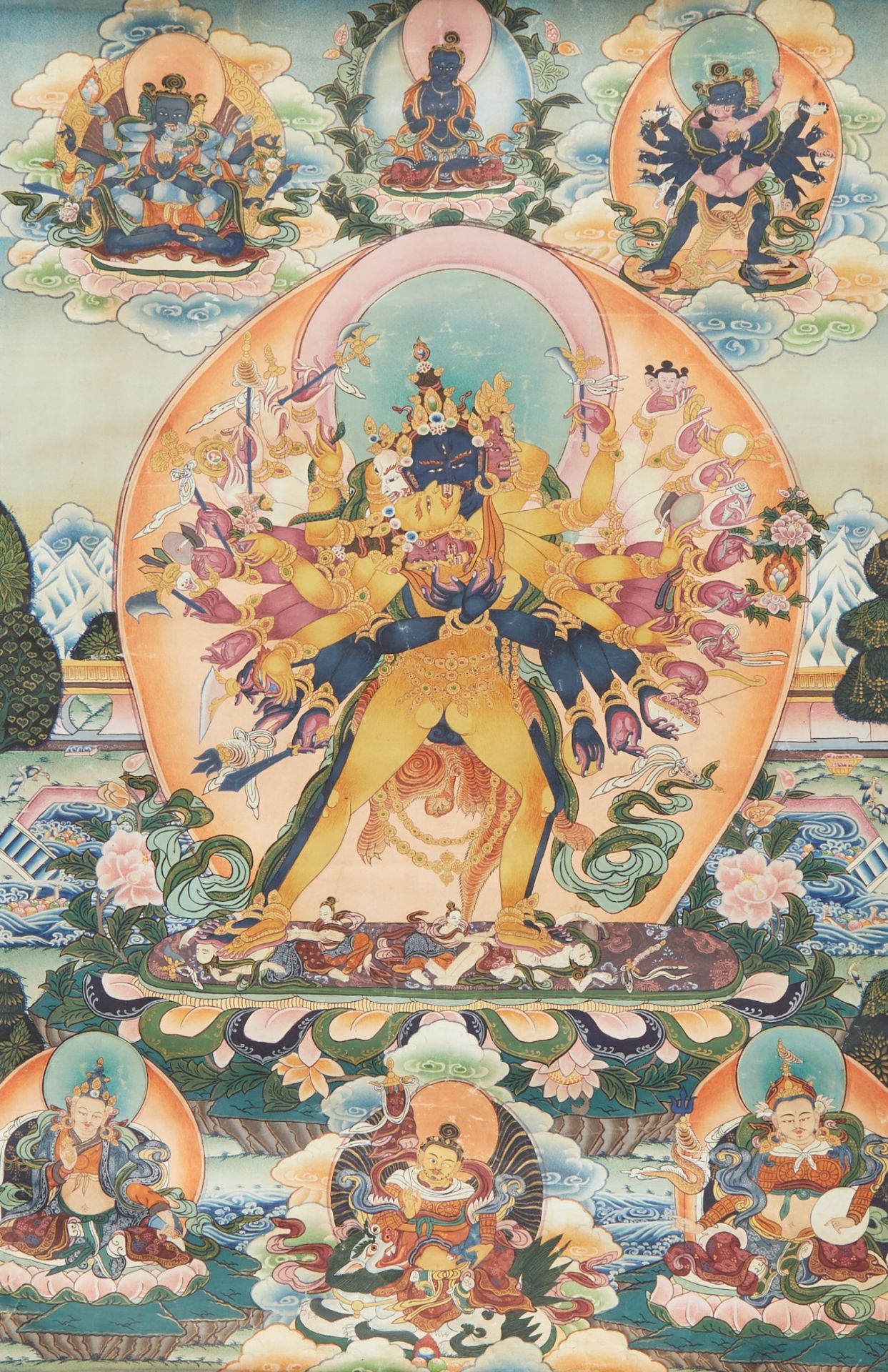 Tibetan Thangka 20th c.