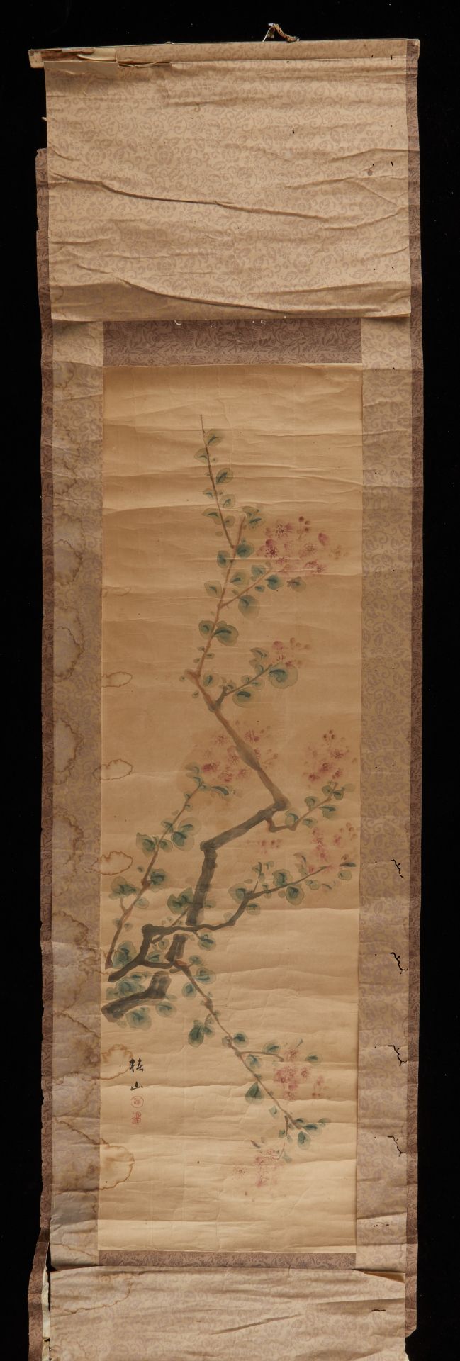 Grp: 6 Chinese Paintings Hanging Scrolls - Bild 4 aus 33