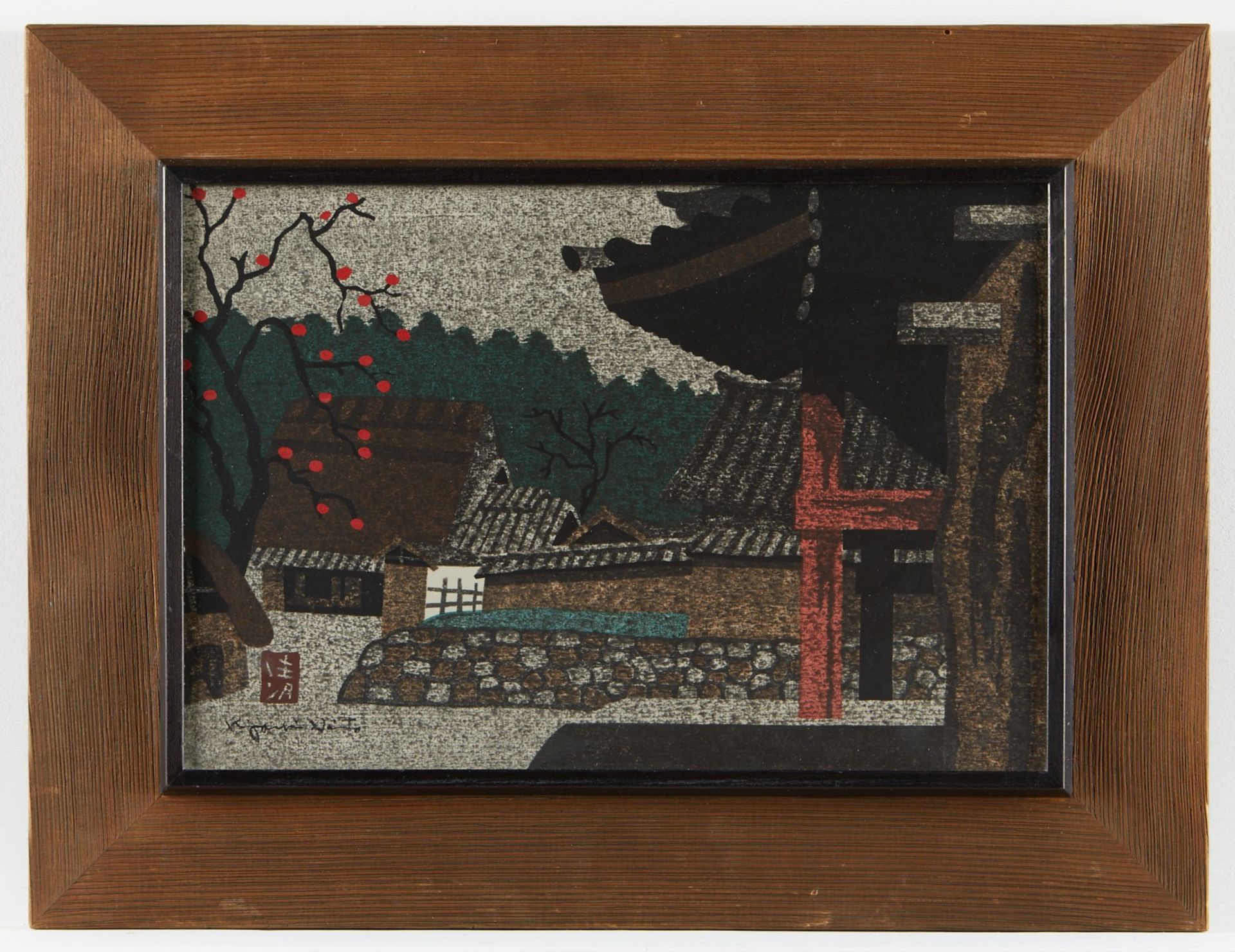 Pr: Kiyoshi Saito Woodblock Prints - Bild 3 aus 9