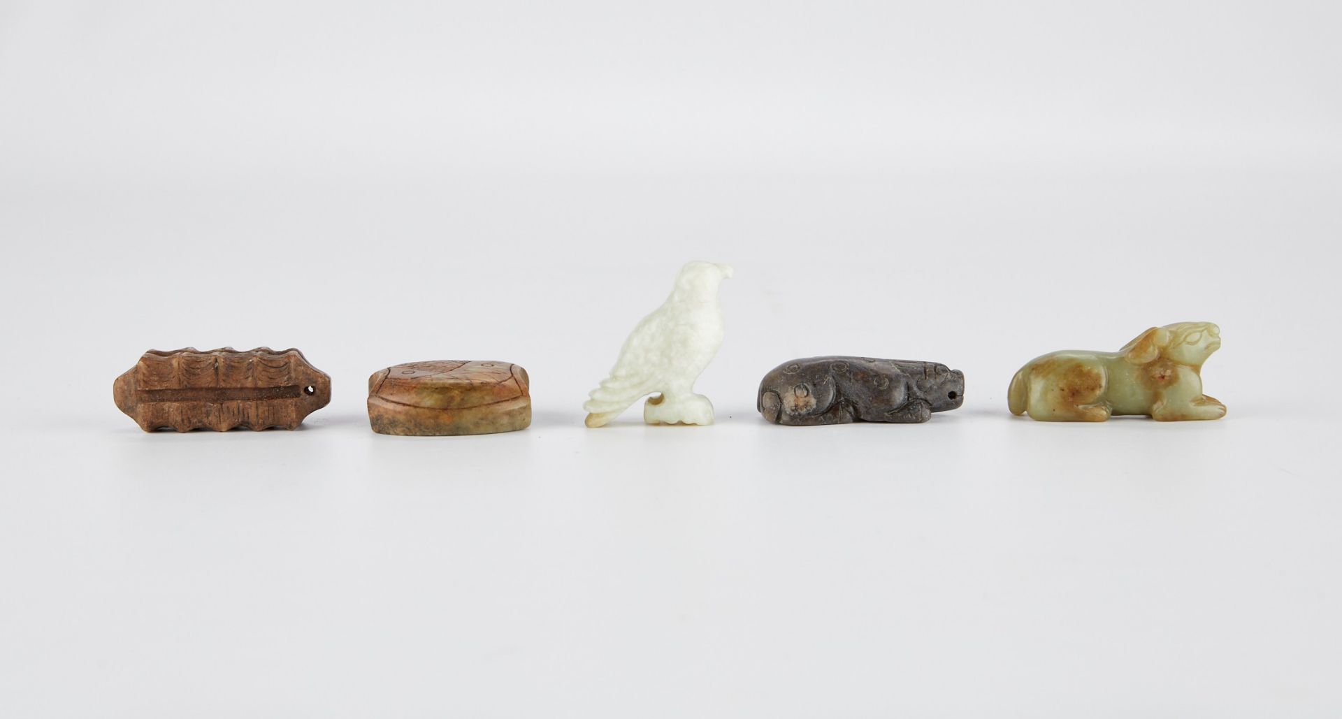 Grp: 18 Jade, Netsuke, and Hardstone - Bild 5 aus 8