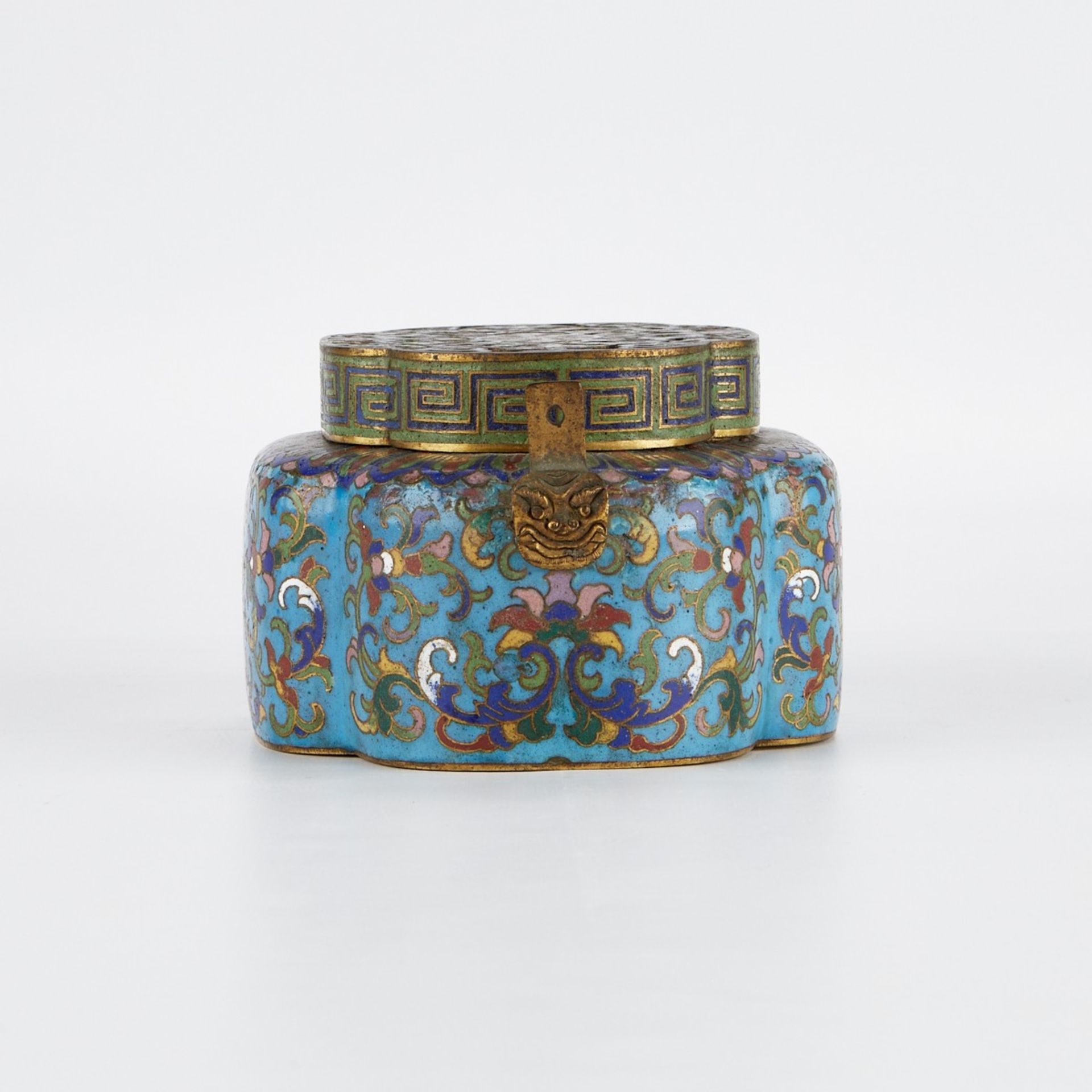 18th c. Chinese Cloisonne Hand Warmer - Bild 3 aus 9