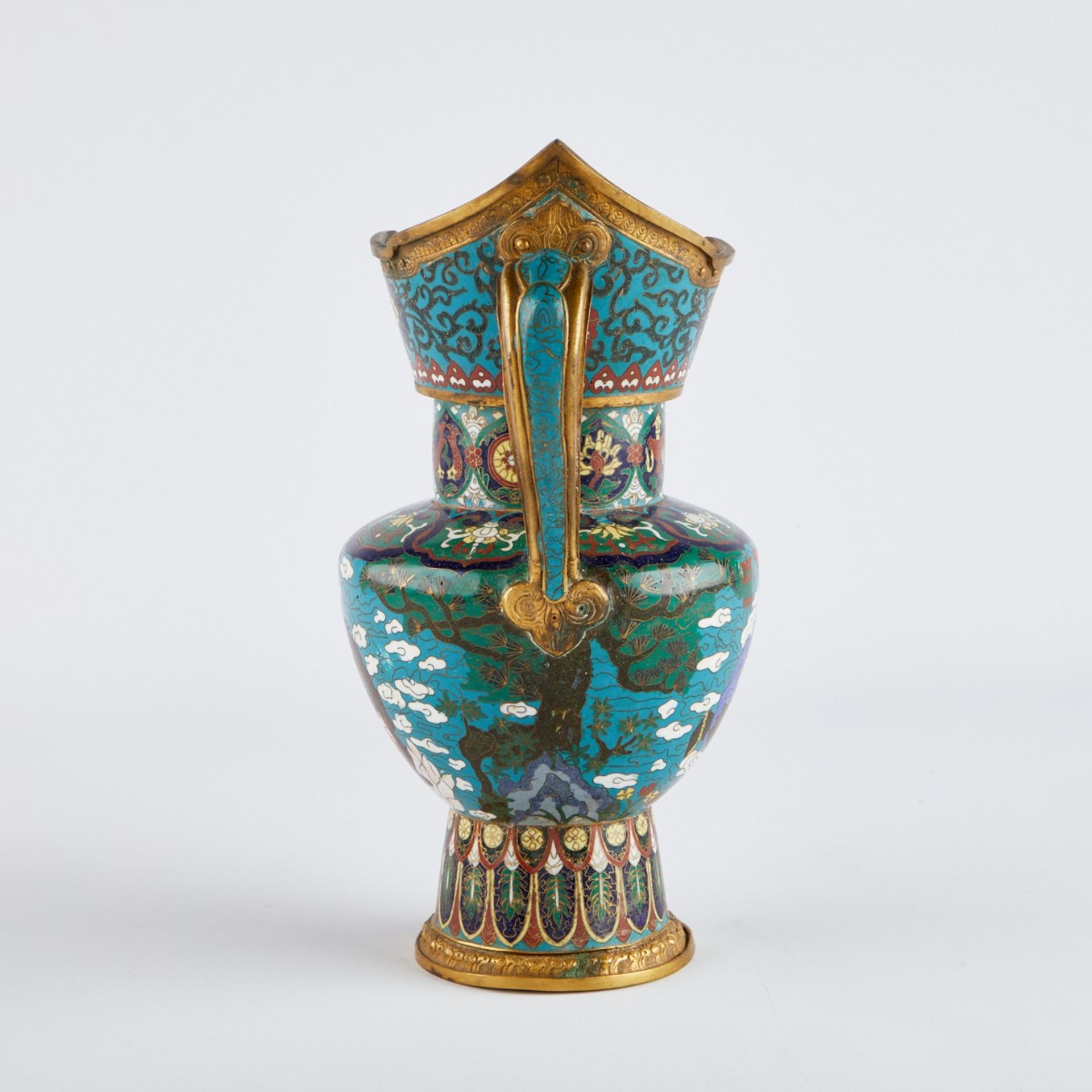 Chinese Cloisonne Enamel Ewer 19th-20th c. - Bild 4 aus 13