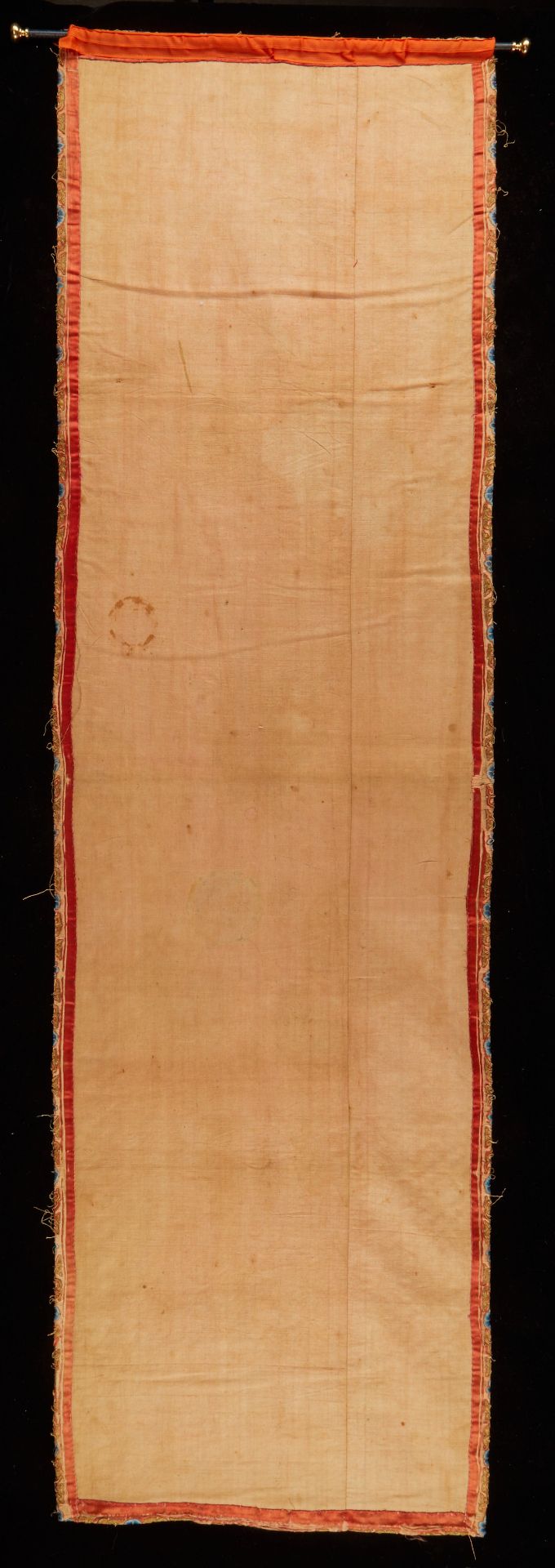 19th c. Chinese Silk Embroidery - Bild 3 aus 7