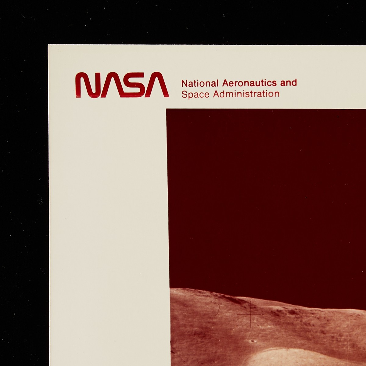 A17 Split Rock Schmitt Red Letter NASA Kodak Print - Image 4 of 5