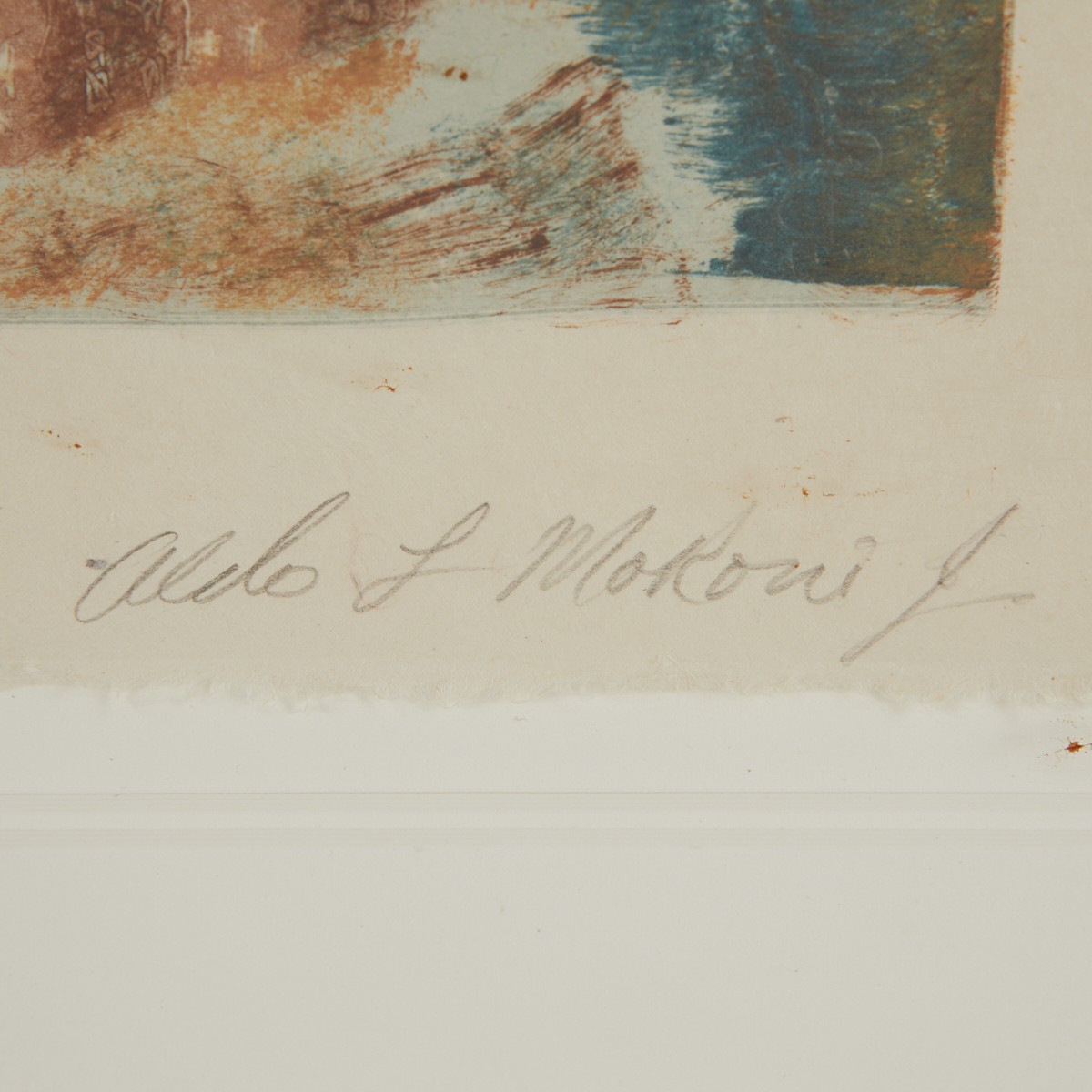 Aldo Moroni Jr. Chaco Monoprint - Image 3 of 6
