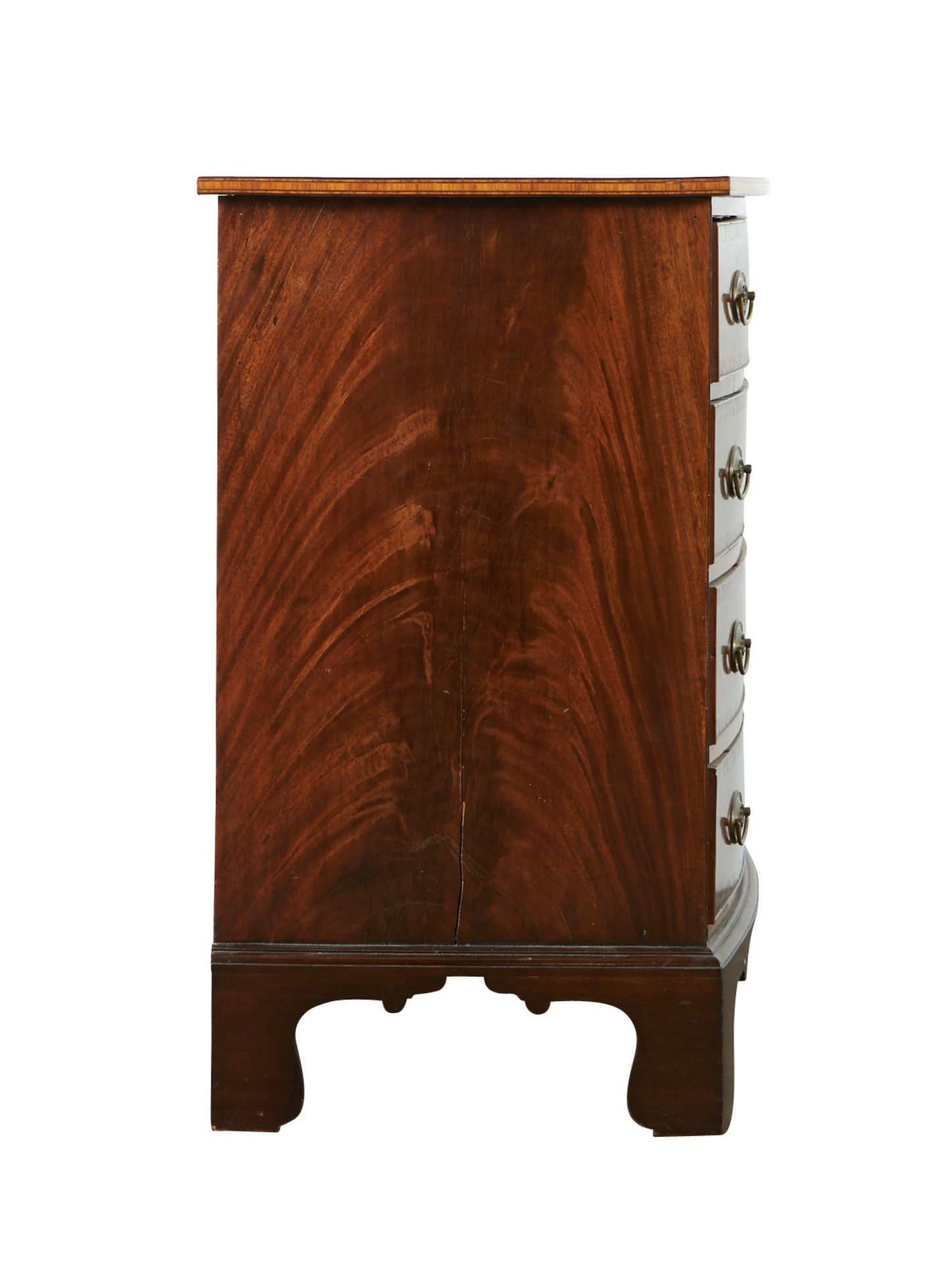 Federal Bow Front Chest of Drawers - Image 5 of 14