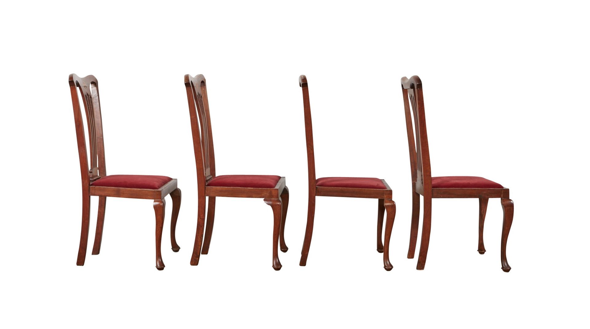 Set of 4 Federal Side Chairs - Image 3 of 8