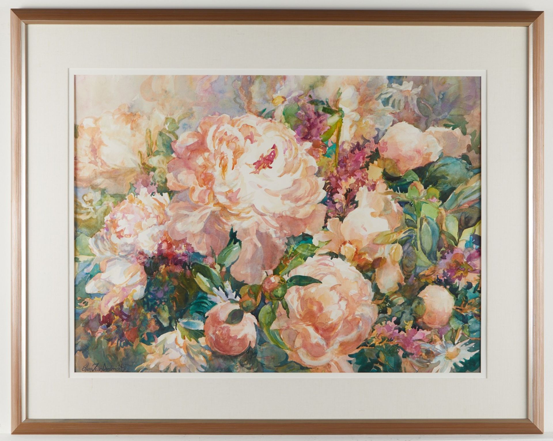 Ellen Jean Diederich Watercolor Flowers - Bild 2 aus 5