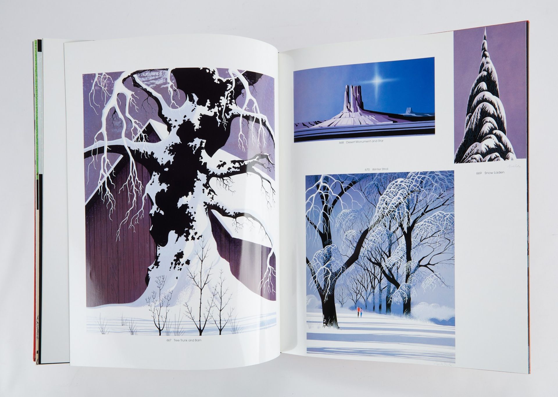 "The Complete Christmas Card" Signed Eyvind Earle - Bild 7 aus 7