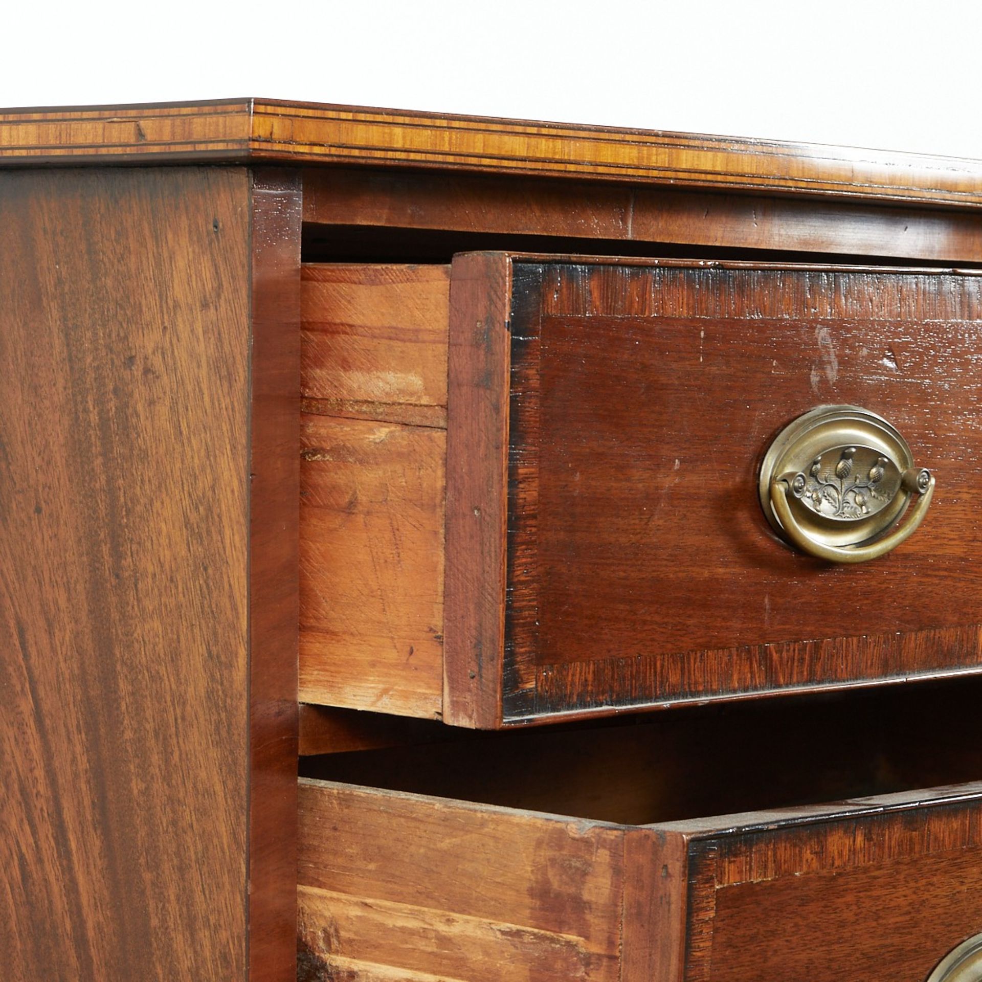Federal Bow Front Chest of Drawers - Image 6 of 14