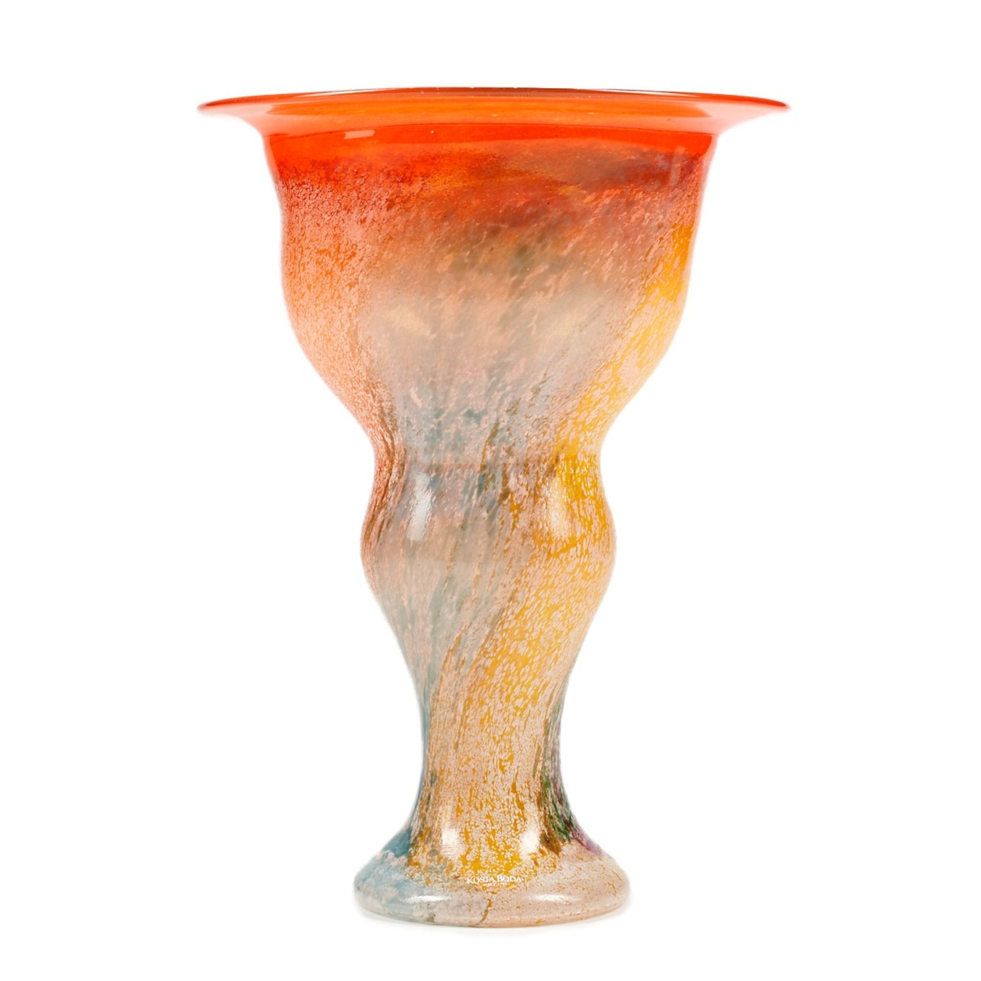 Kosta Boda Swedish Art Glass Vase - Bild 3 aus 4