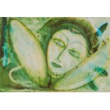 Large Jamali "Persephone" Lithograph