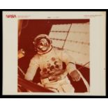 Skylab 3 Lousma Red Letter NASA Kodak Print