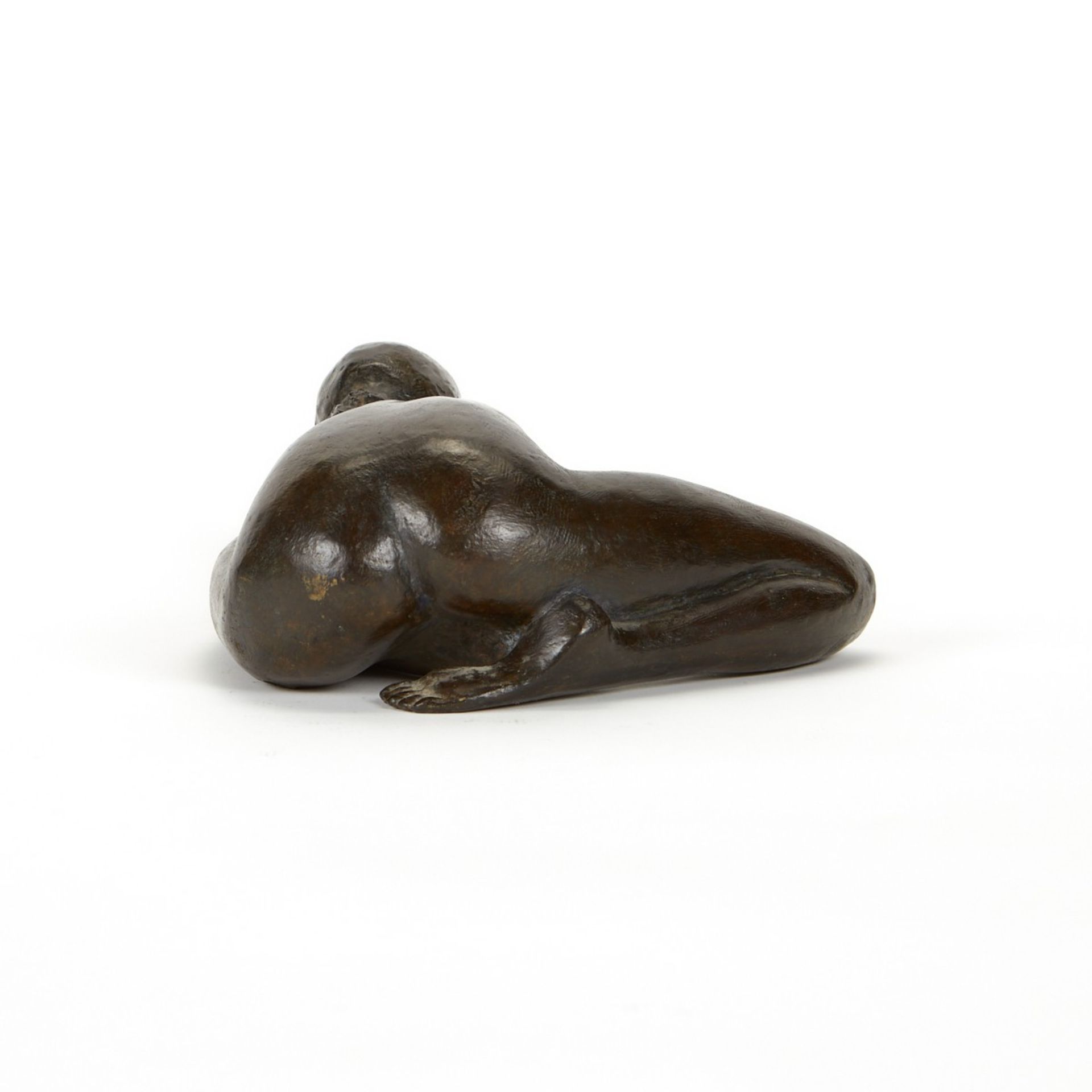 Jacques Coquillay Bronze Sculpture Prone Nude - Bild 4 aus 7