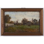 Illegibly Signed 19th c. English School Painting