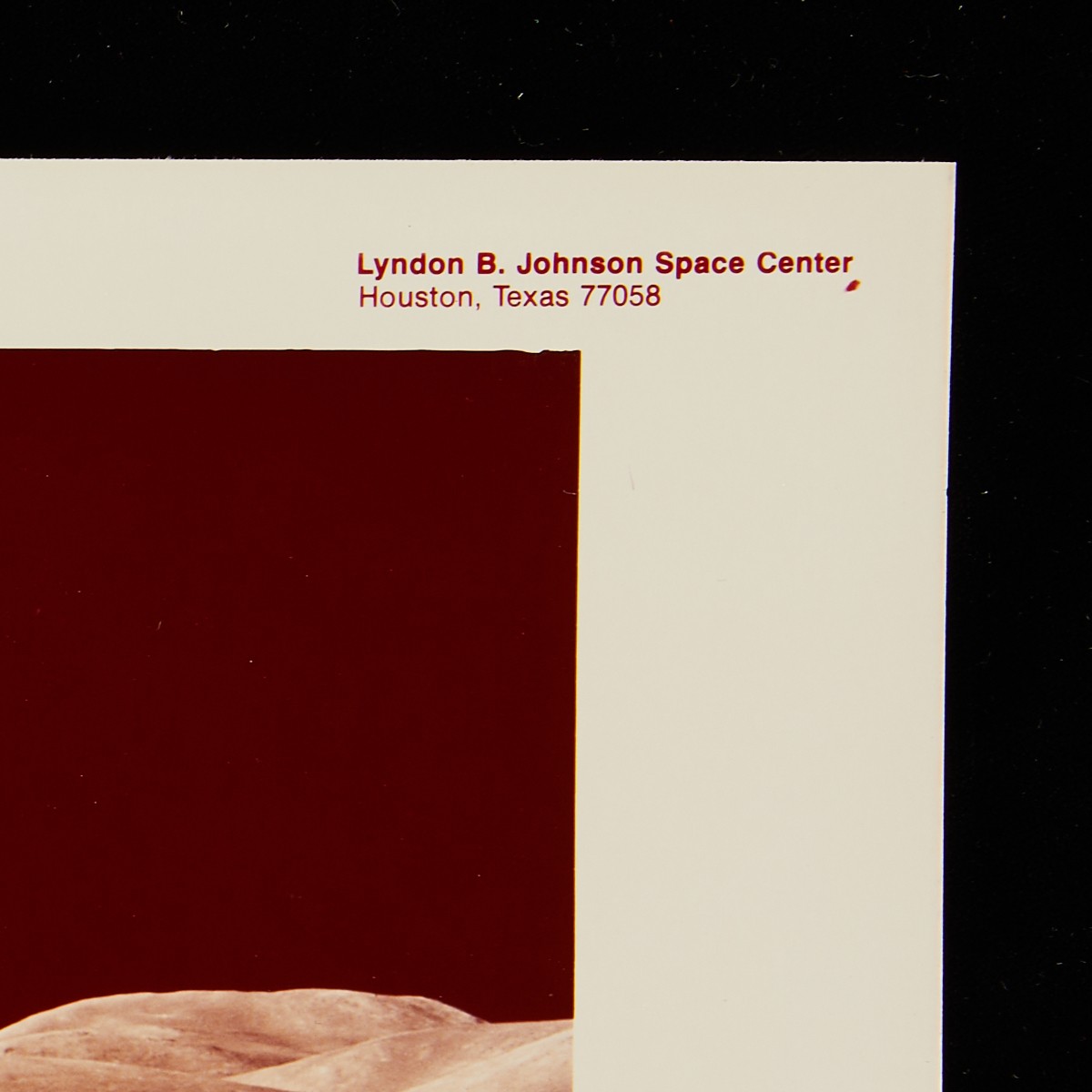A17 Split Rock Schmitt Red Letter NASA Kodak Print - Image 3 of 5