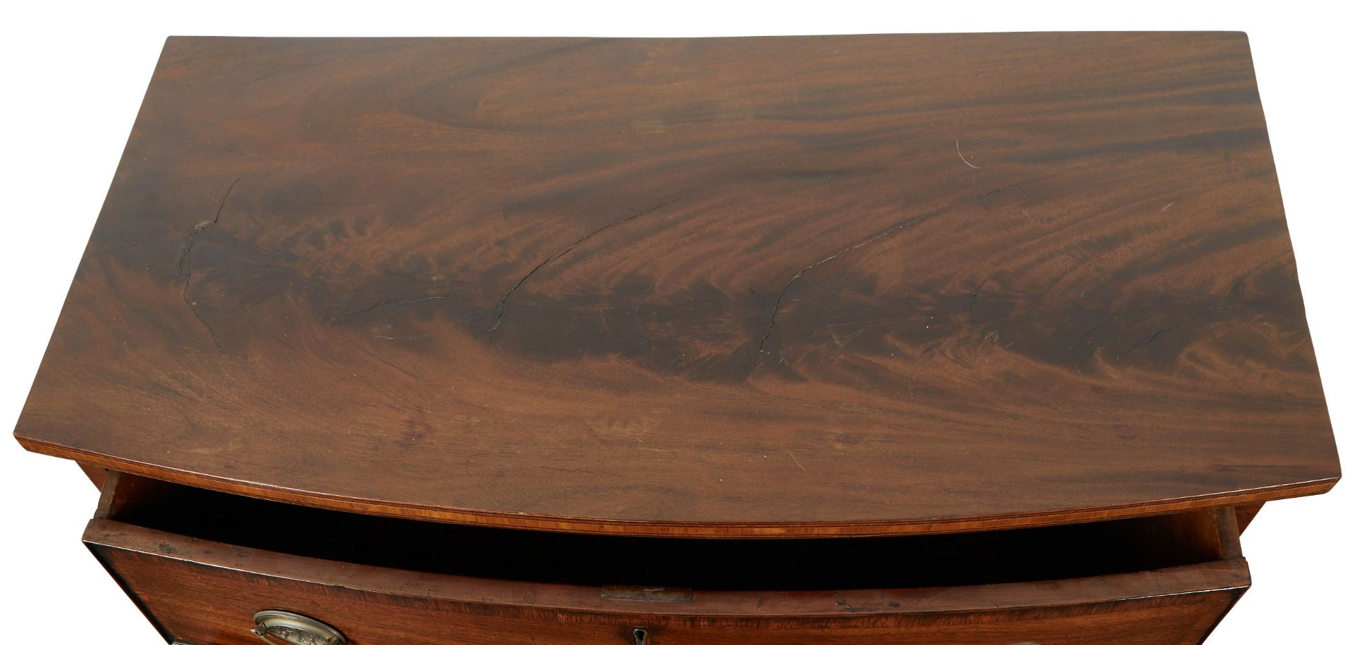 Federal Bow Front Chest of Drawers - Image 14 of 14