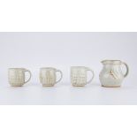 Set 3 Warren MacKenzie Mugs w/ Pitcher - Marked