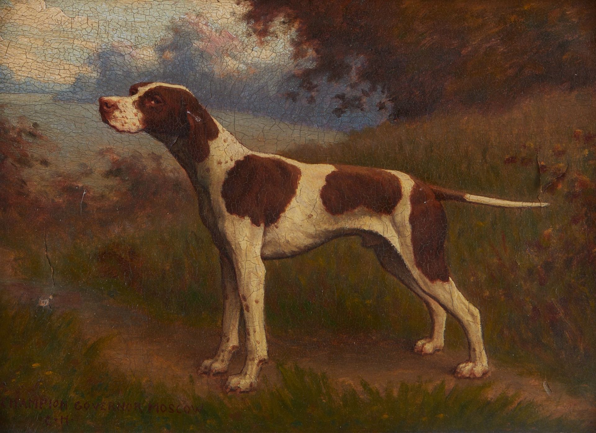 Pr: Charles Heberer Dog Paintings - Bild 7 aus 12