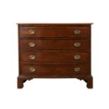 Federal Bow Front Chest of Drawers