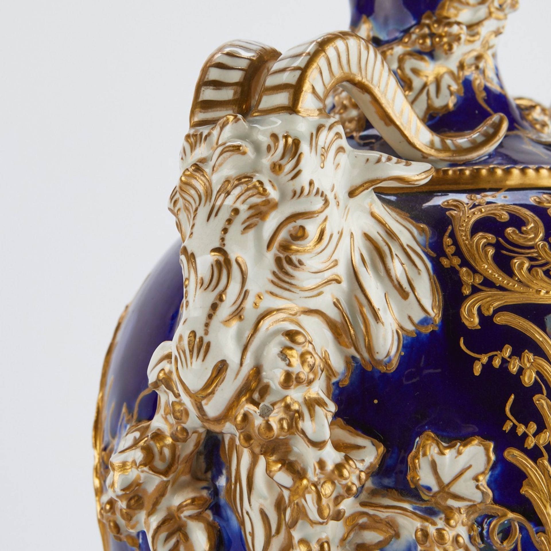 2 Pairs Porcelain Vases Sevres Chamberlain - Bild 9 aus 9