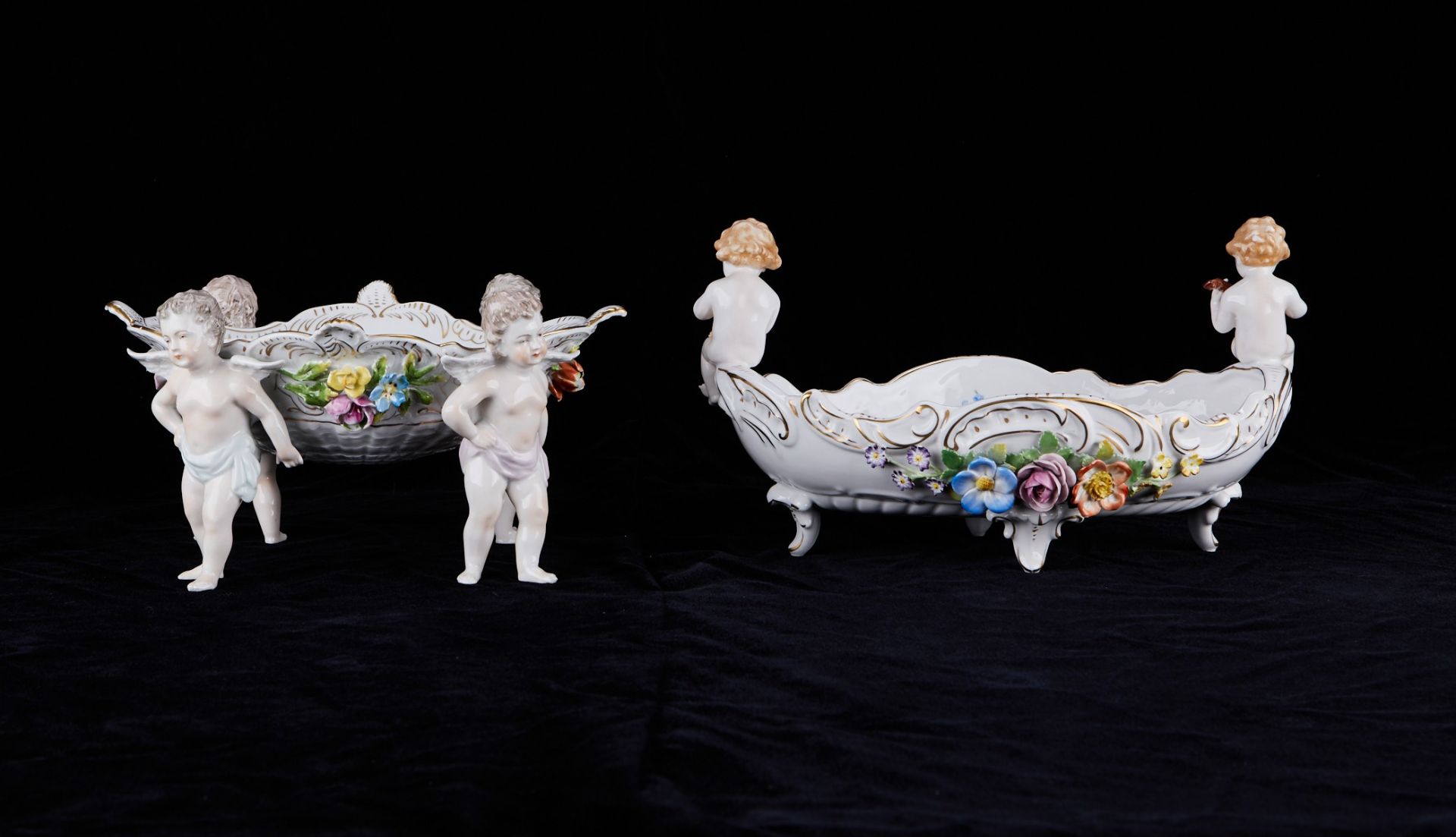 8 Dresden Figural Porcelain Decorations - Bild 3 aus 19