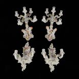 4 Schierholz Porcelain Candelabras & Sconces