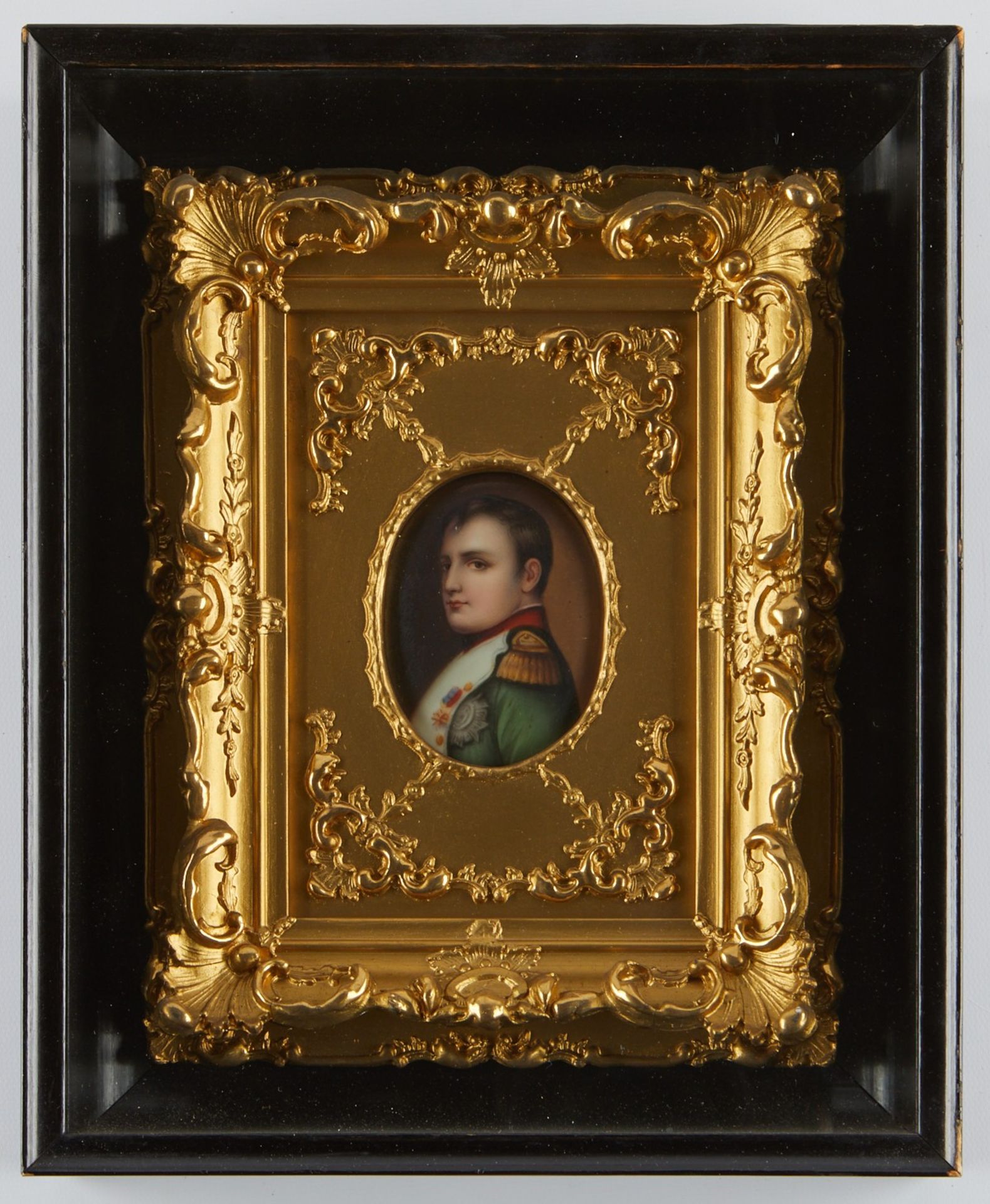 KPM Style Plaque of Napoleon After Delaroche - Bild 2 aus 4