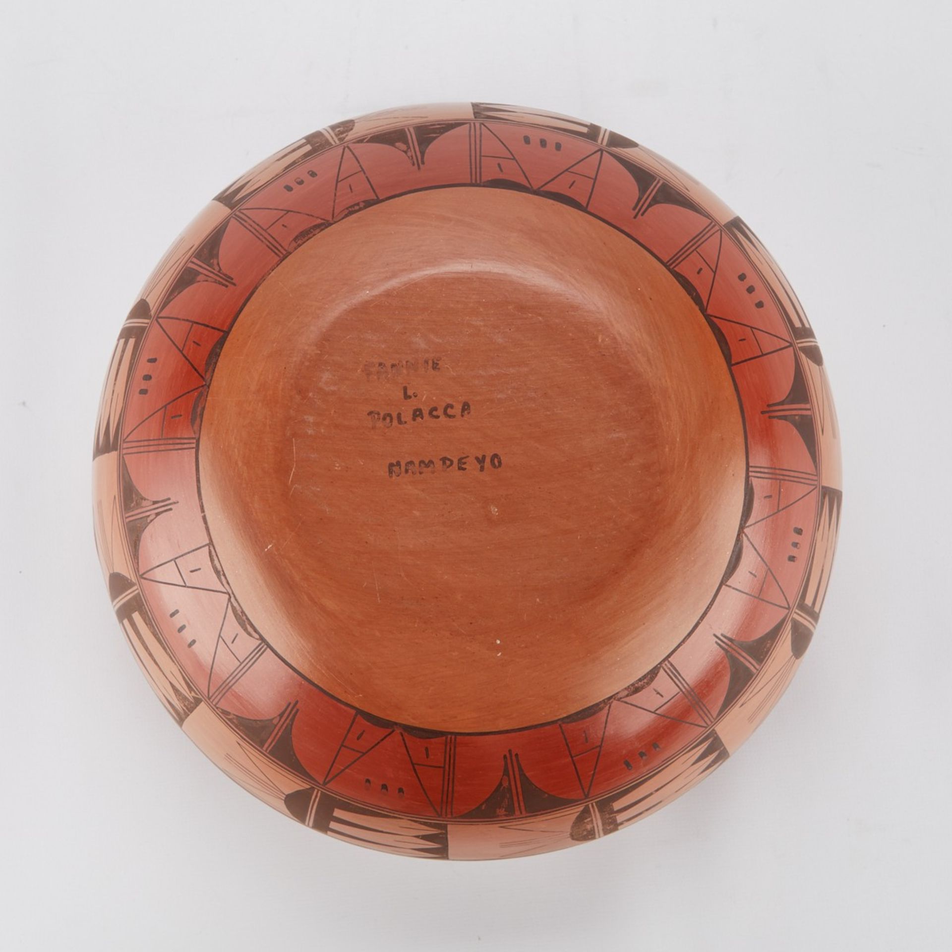 Fannie L. Polacca "Nampeyo" Hopi Pottery Bowl - Bild 6 aus 6