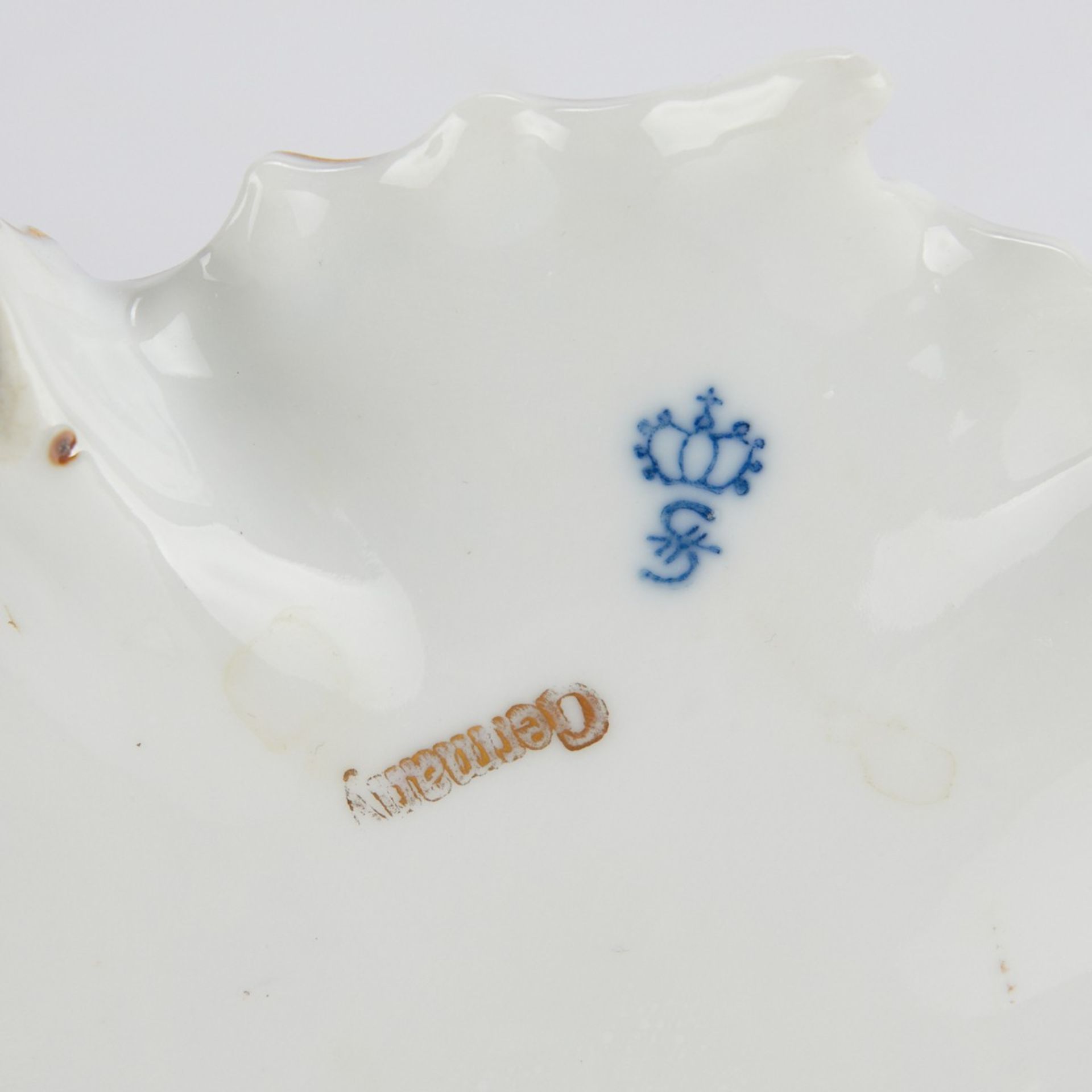 3 German Porcelain Candelabra Schierholz Sitzendorf - Bild 8 aus 9