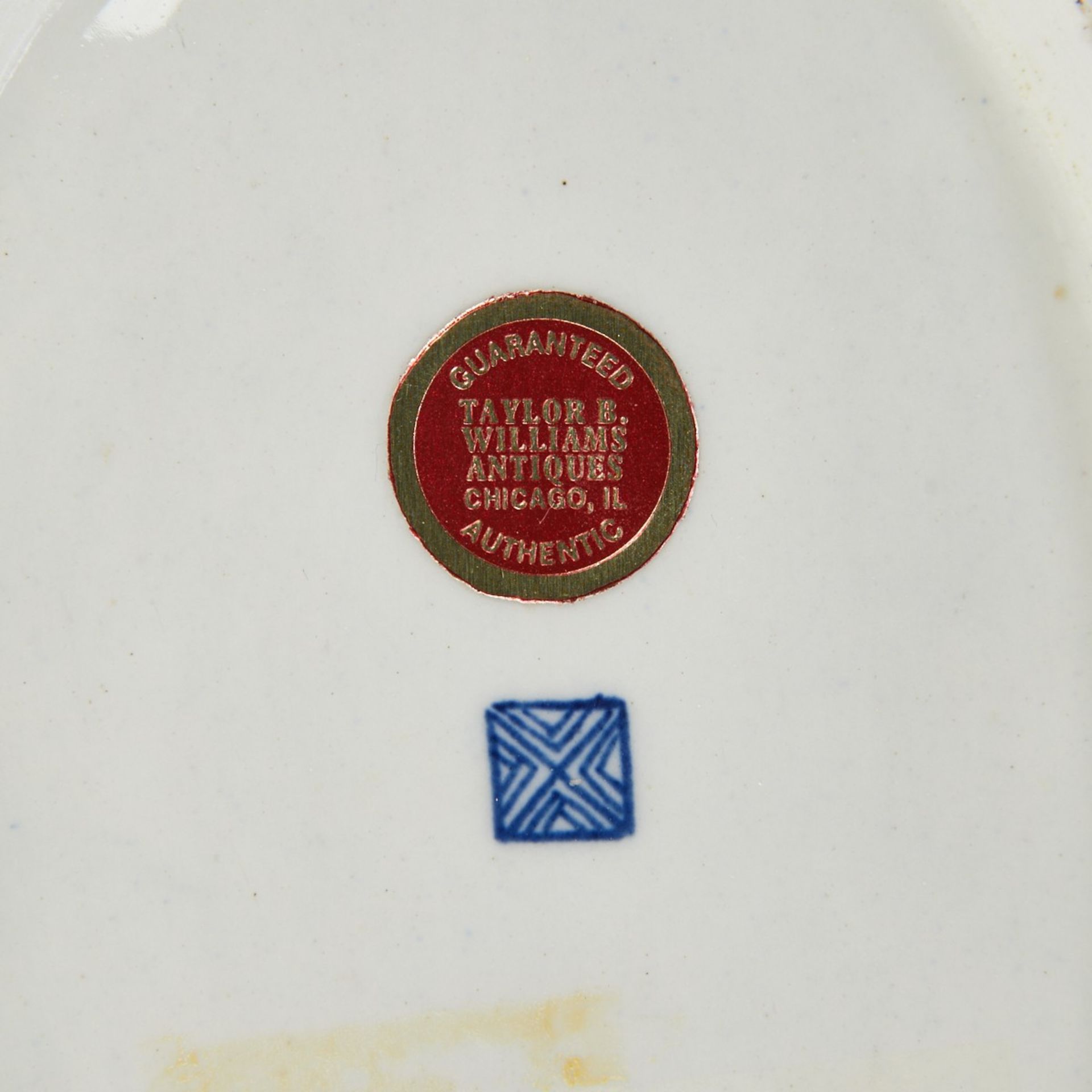 3 First Period Worcester Porcelain Dishes - Bild 2 aus 5