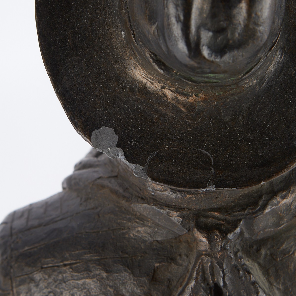 Michael Garman "Saddle Tramp" Cold Cast Bronze Sculpture - Image 6 of 6