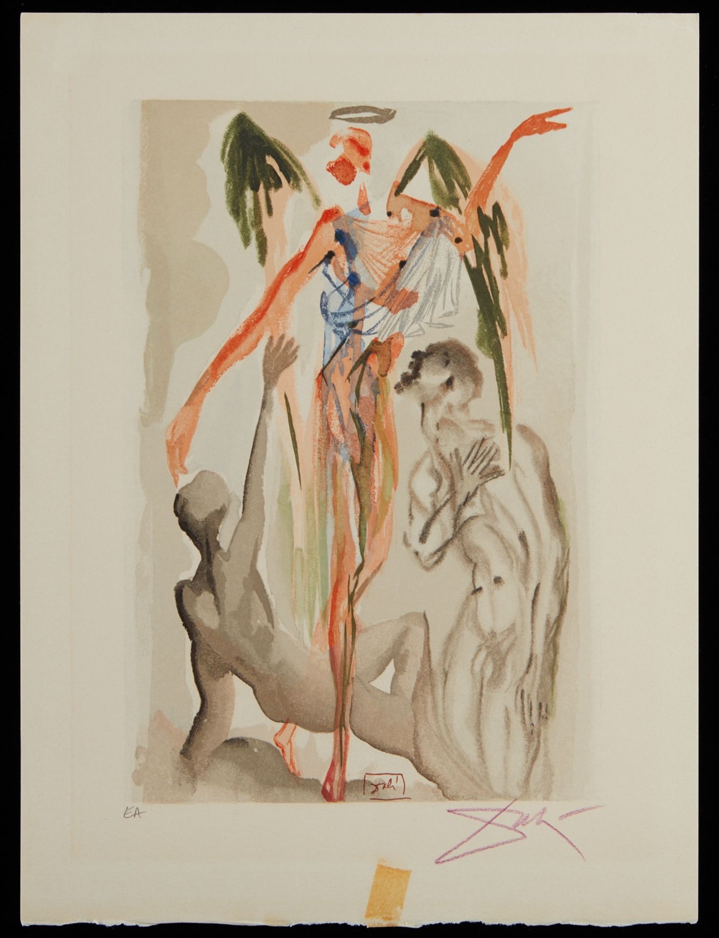 6 Salvador Dali Prints "Divine Comedy" Signed - Bild 9 aus 12