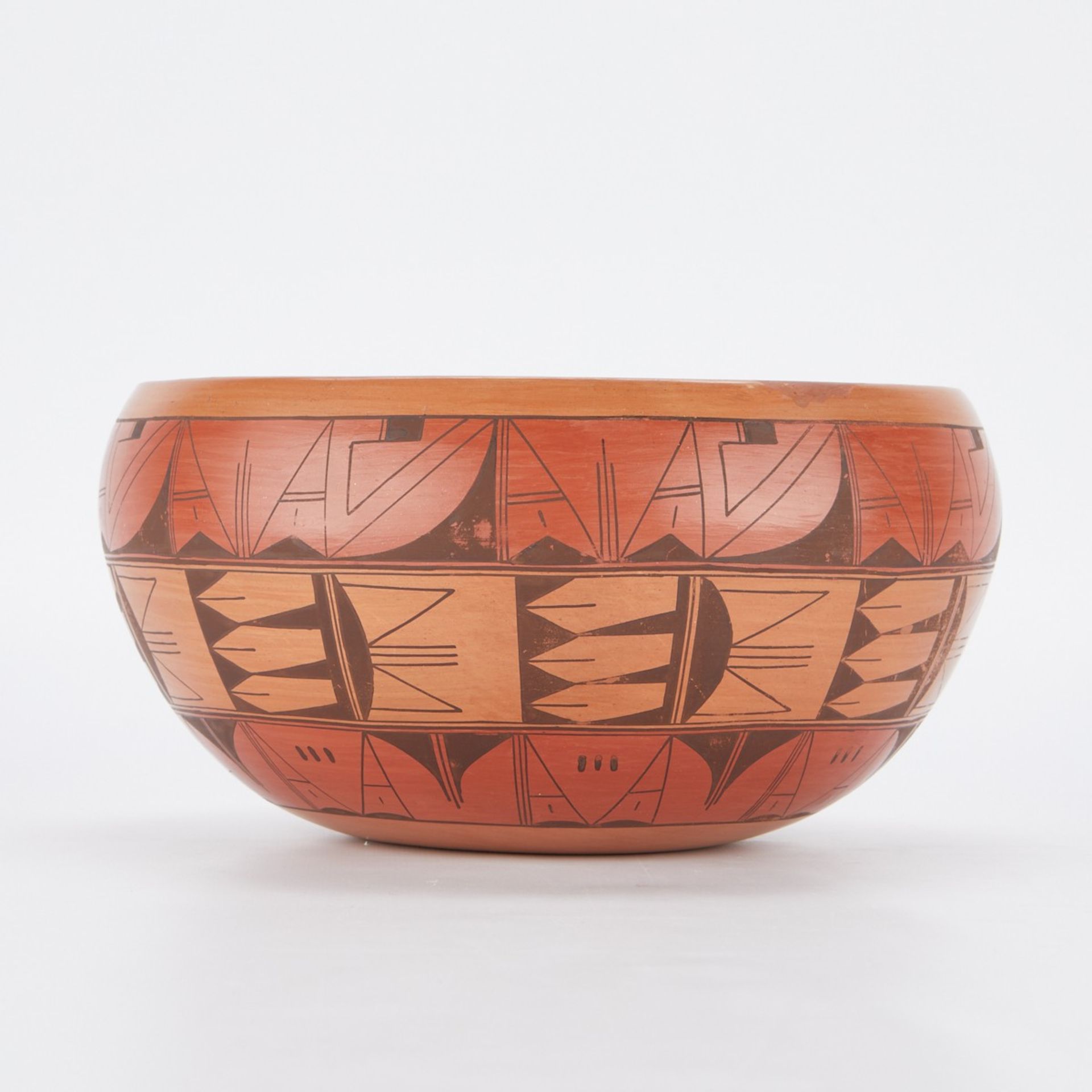 Fannie L. Polacca "Nampeyo" Hopi Pottery Bowl - Bild 3 aus 6