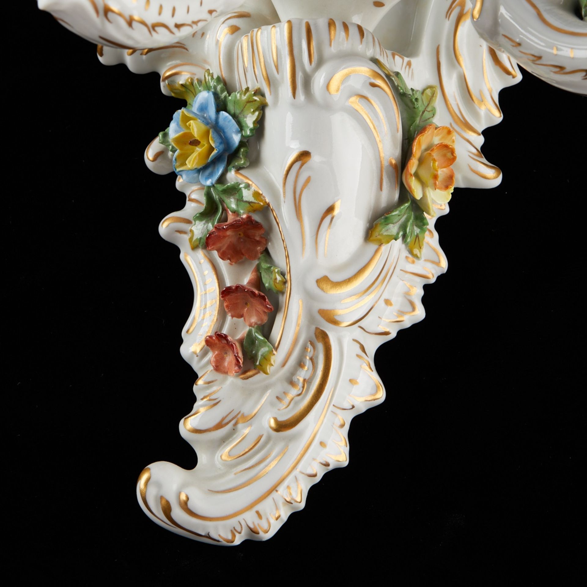 5 Porcelain Wall Sconces - Thieme, Von Schierholz - Bild 8 aus 8