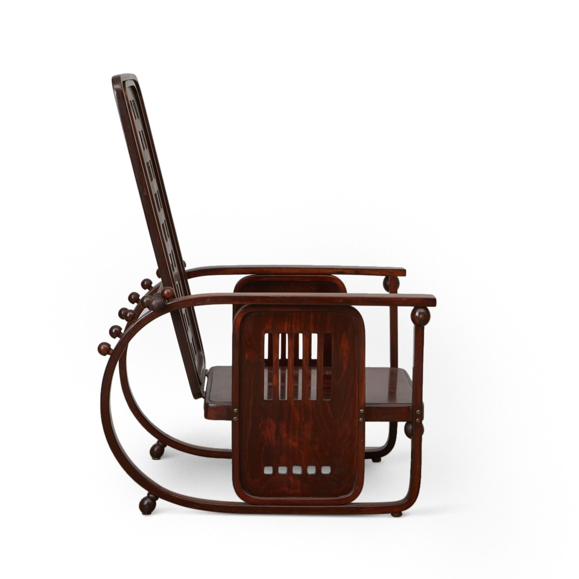 Joseph Hoffmann for Kohn "Sitzmaschine" Chair - Bild 6 aus 8