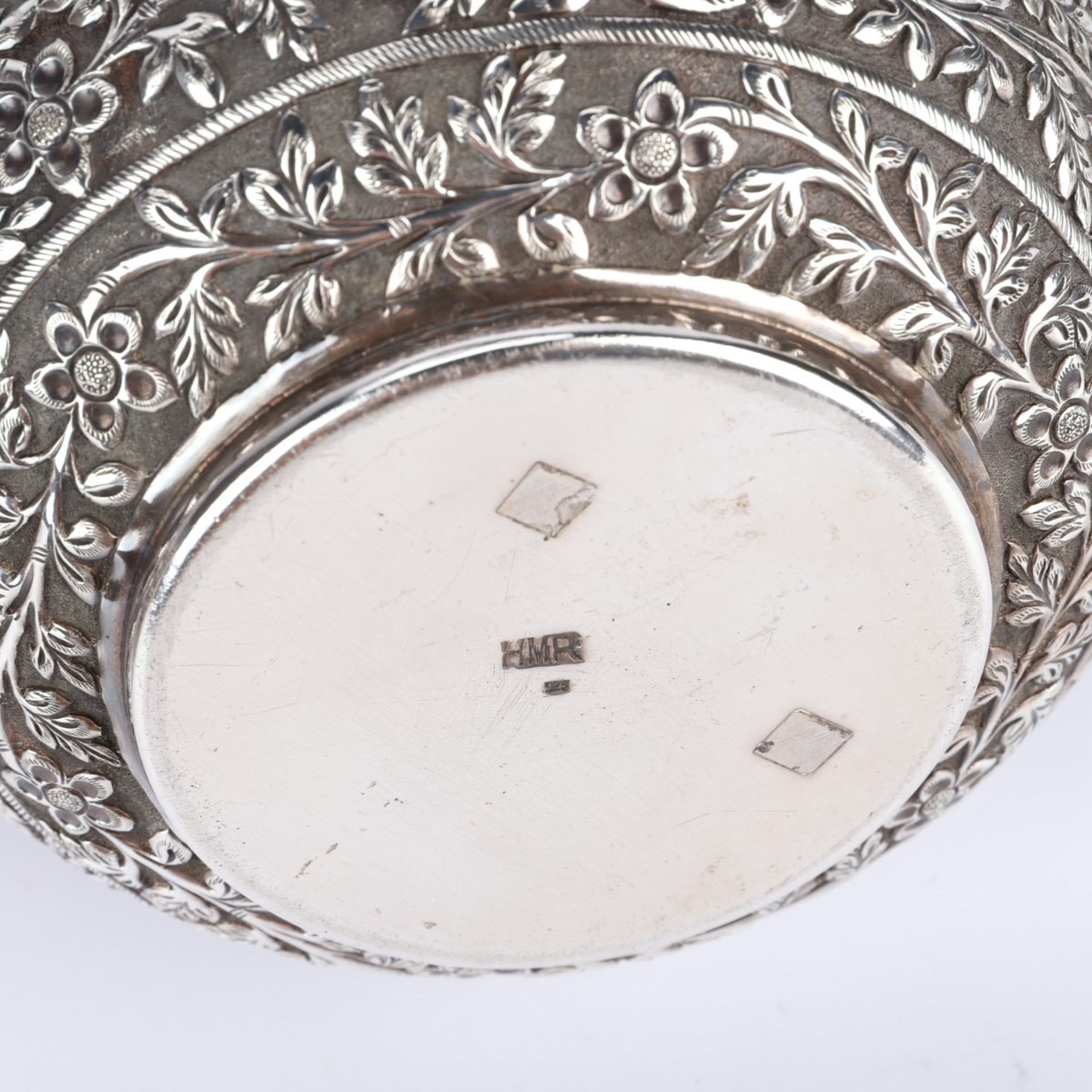 3 Sterling Silver Indian Water Vessels - Image 7 of 13