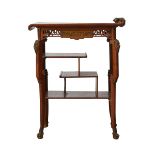 Gabriel Viardot Inlaid Side Table Dragon